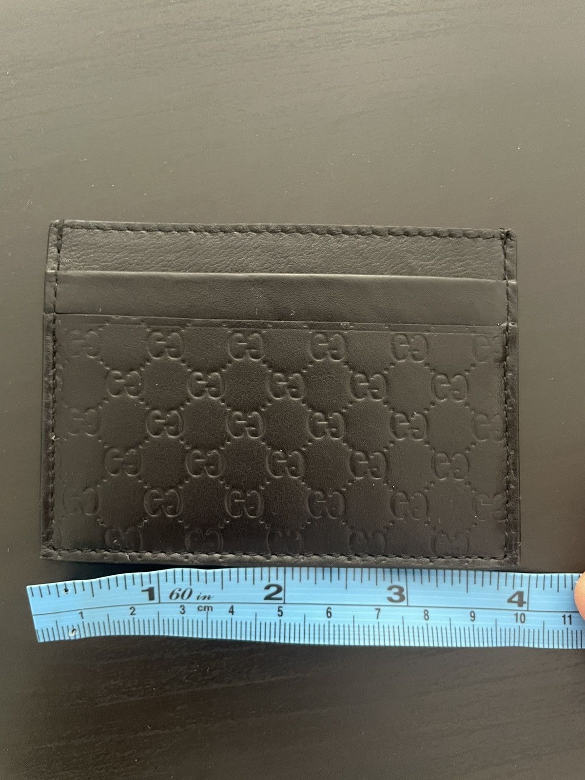 Gucci Card holder Gucci Microguccissima black Size ONE SIZE - 5 Thumbnail