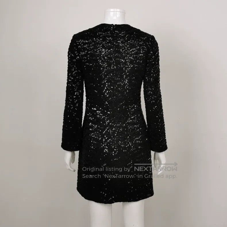 Saint Laurent Paris Saint Laurent Paris Sequined Dress Size XS / US 0-2 / IT 36-38 - 2 Thumbnail