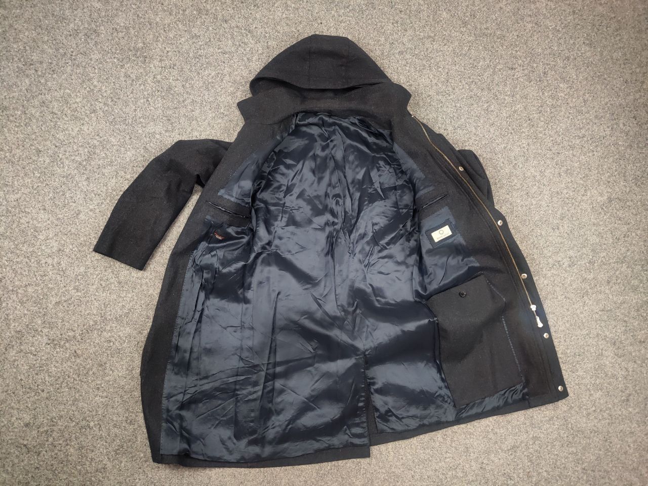 Bonnegueule BonneGueule Schoeller switzerland wool raincoat Zip Jacket Size US S / EU 44-46 / 1 - 19 Thumbnail