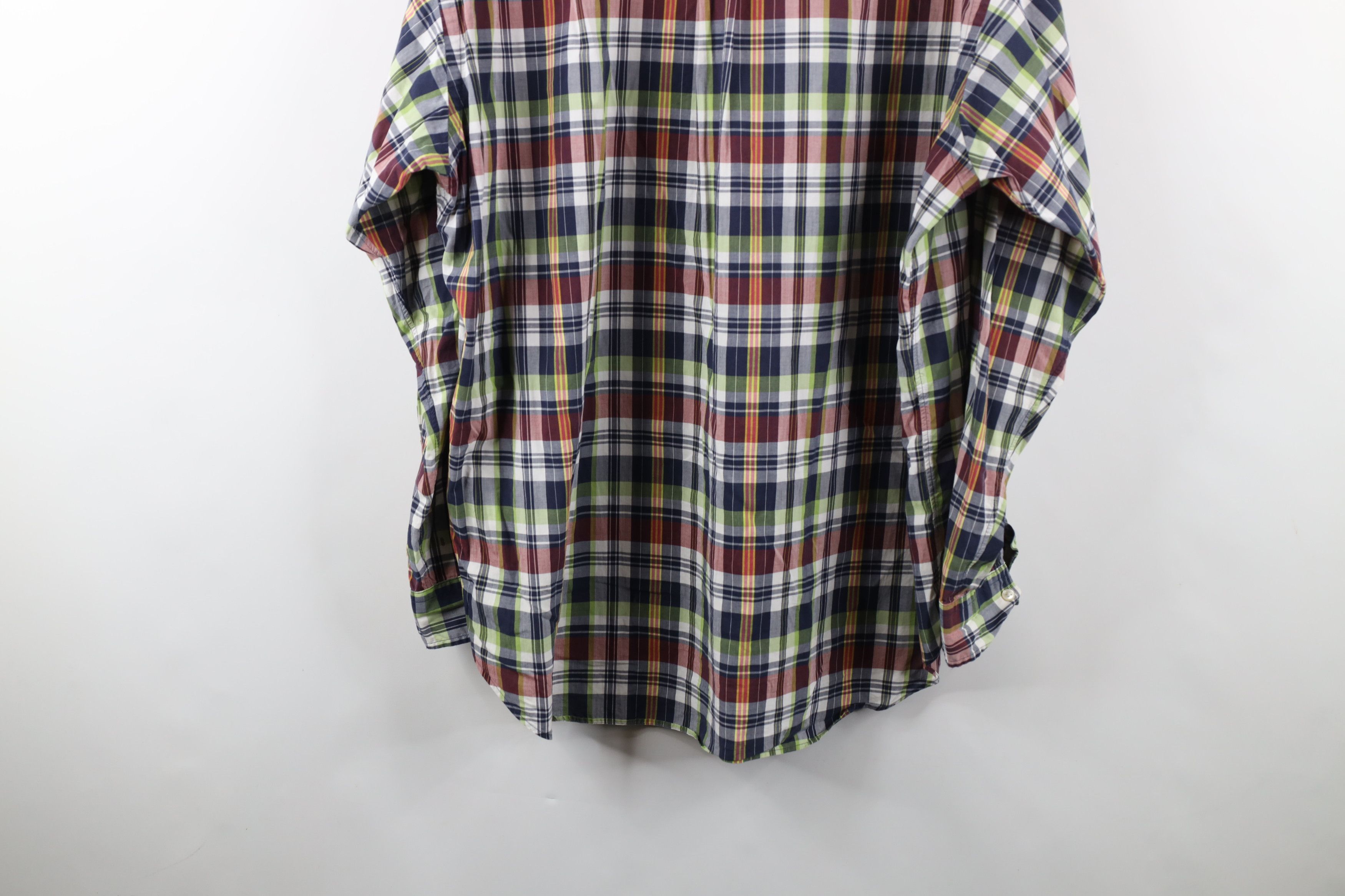 Ralph Lauren × Vintage Vintage 90s Ralph Lauren Plaid Button Down Shirt Cotton Size US XL / EU 56 / 4 - 11 Thumbnail