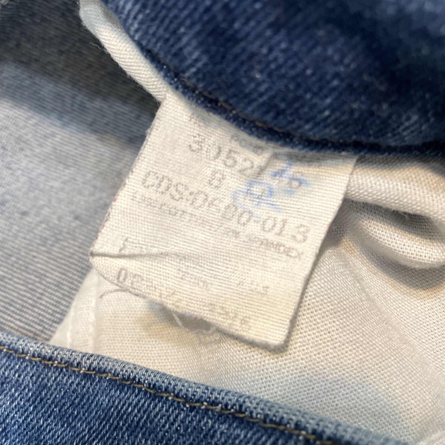 Lee VINTAGE Lee Jeans Women 8M Blue Denim 5-Pocket Straight High Rise Vintage Yes Women's Size 8M Blue Denim Jeans Lee Size 30" / US 8 / IT 44 - 2 Thumbnail