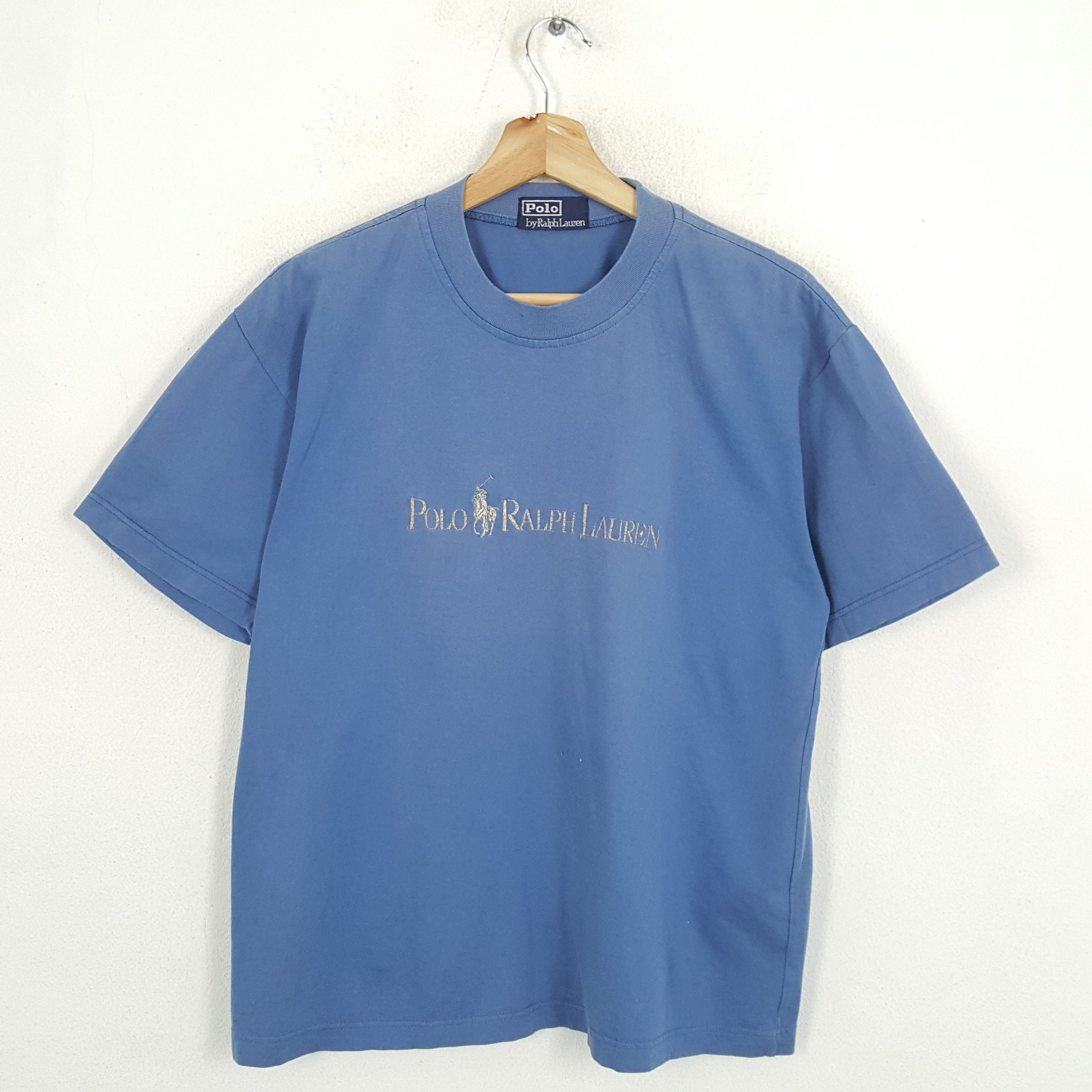Polo Ralph Lauren × Vintage Vintage POLO by RALPH LAUREN Embroidery Design T-Shirts Size US M / EU 48-50 / 2 - 1 Thumbnail