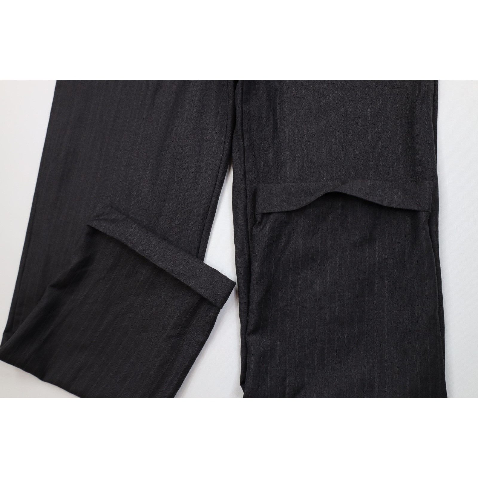 Ermenegildo Zegna Ermenegildo Zegna Traveller Wool Silk Striped 2 Piece Suit Size 40R - 13 Thumbnail
