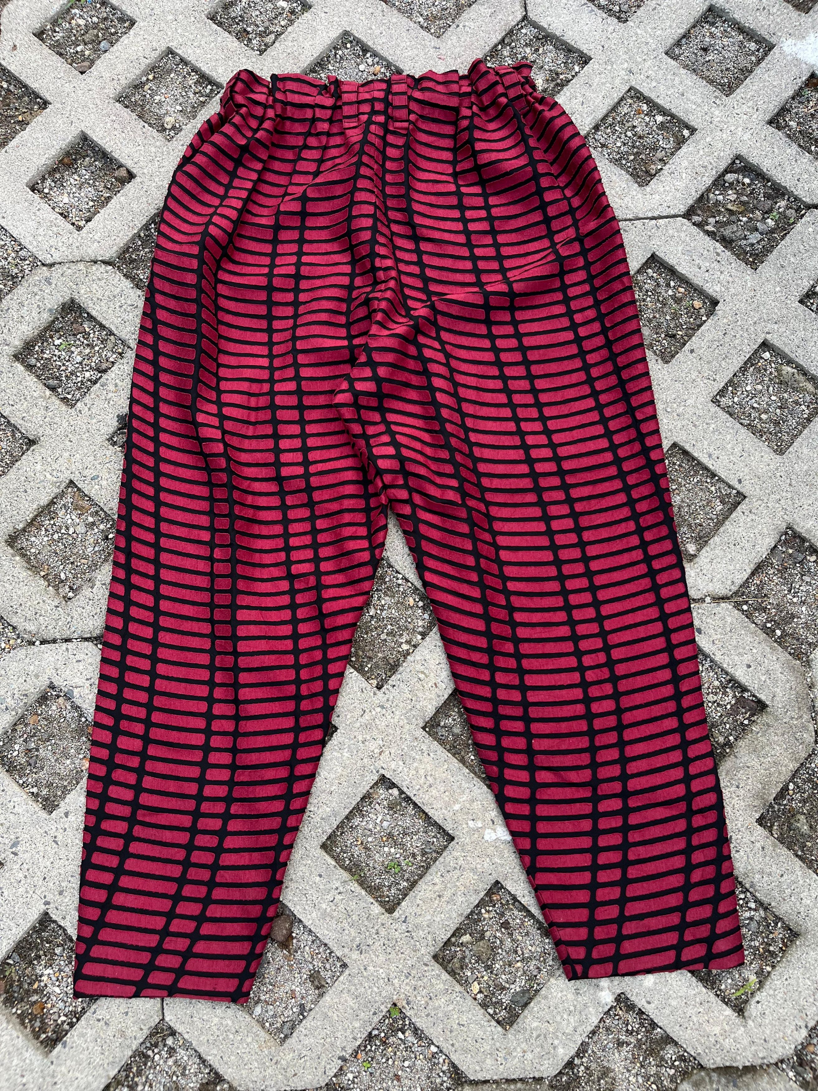Issey Miyake Issey Miyake Animal Design Saruel Pants Size US 27 - 2 Thumbnail