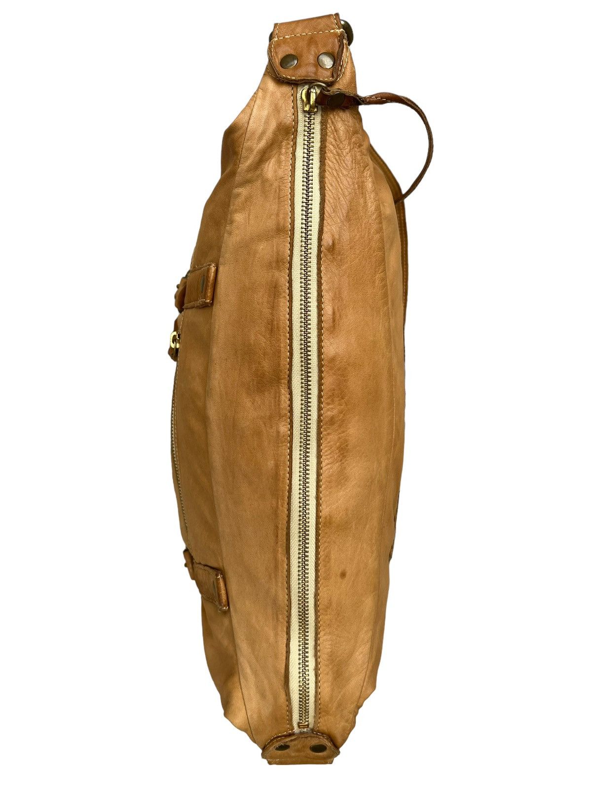 Leather Sazaby Japan Patina Leather Bag Size ONE SIZE - 9 Thumbnail