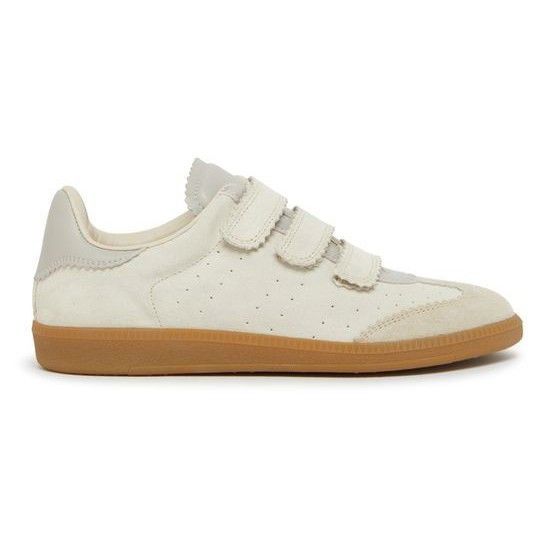 ISABEL MARANT Beth White Suede Sneakers New & Authentic (Wom