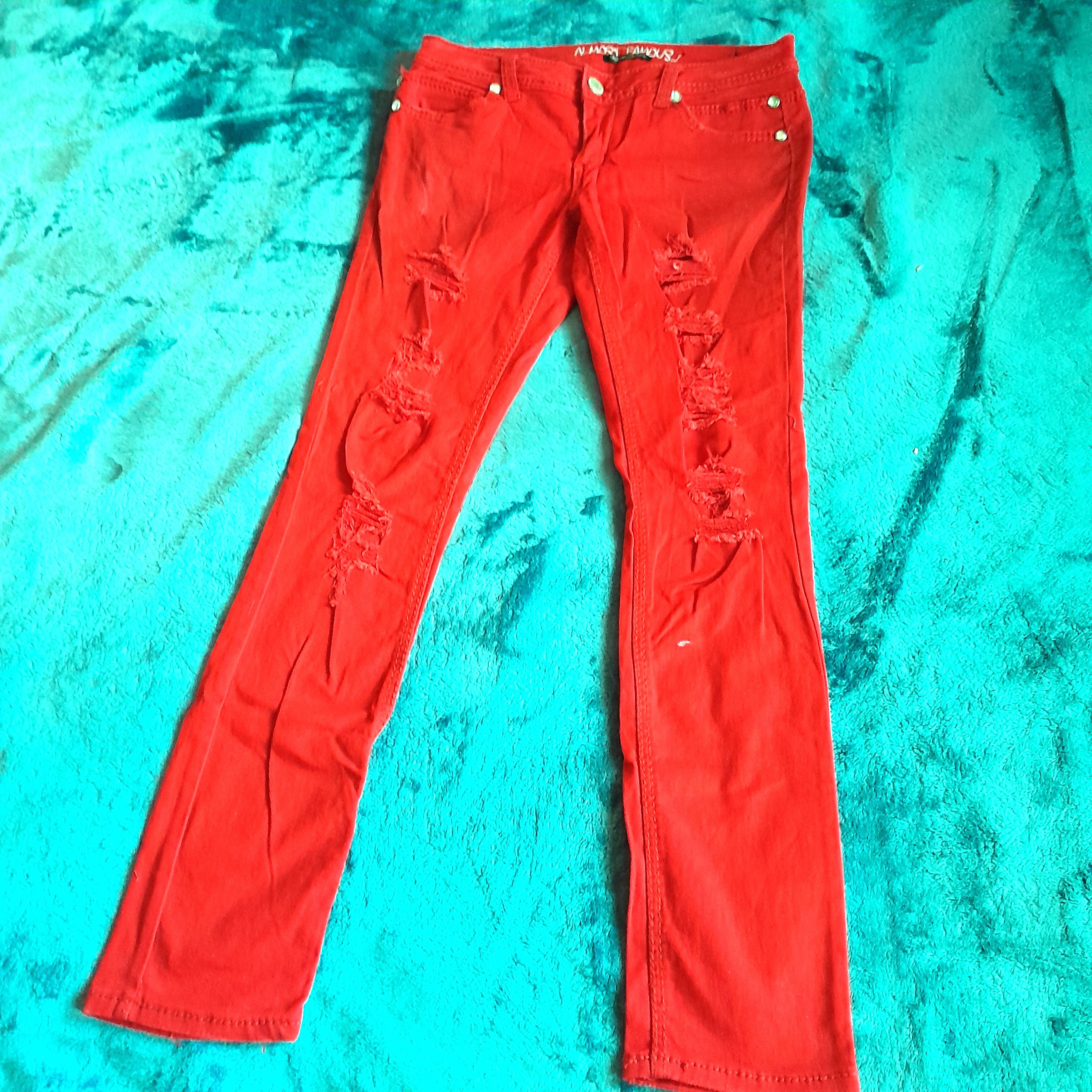 Other Almost Famous Always Fabulous Women’s Mid Rise Skinny Jeans Size 30" / US 8 / IT 44 - 2 Thumbnail