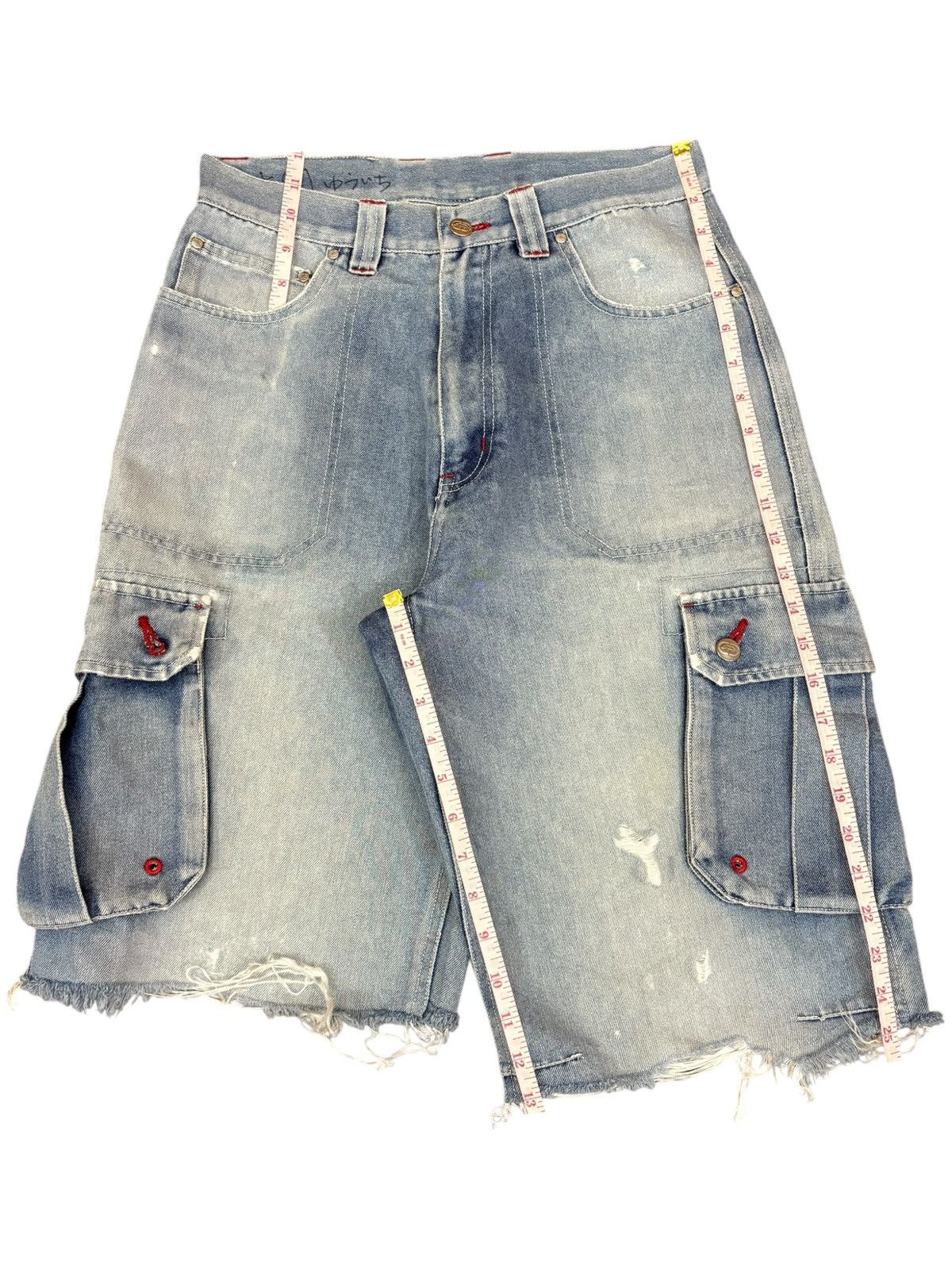 Ecko Unltd. Vintage Ecko Distressed Cargo Loose Jeans Size US 28 / EU 44 - 12 Thumbnail