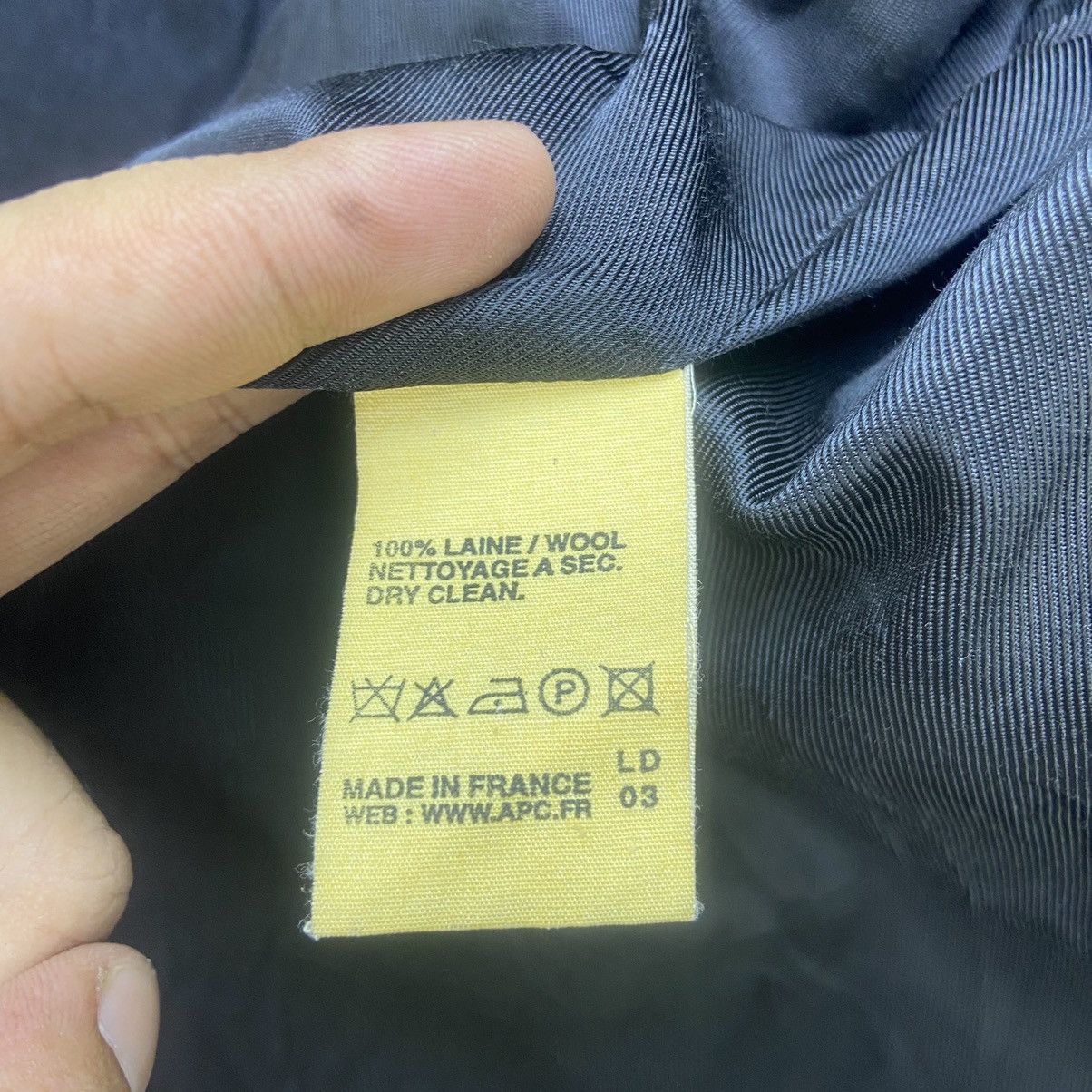 A.P.C. Made in France A.P.C M 65 Style Wool Jacket Size US S / EU 44-46 / 1 - 12 Thumbnail