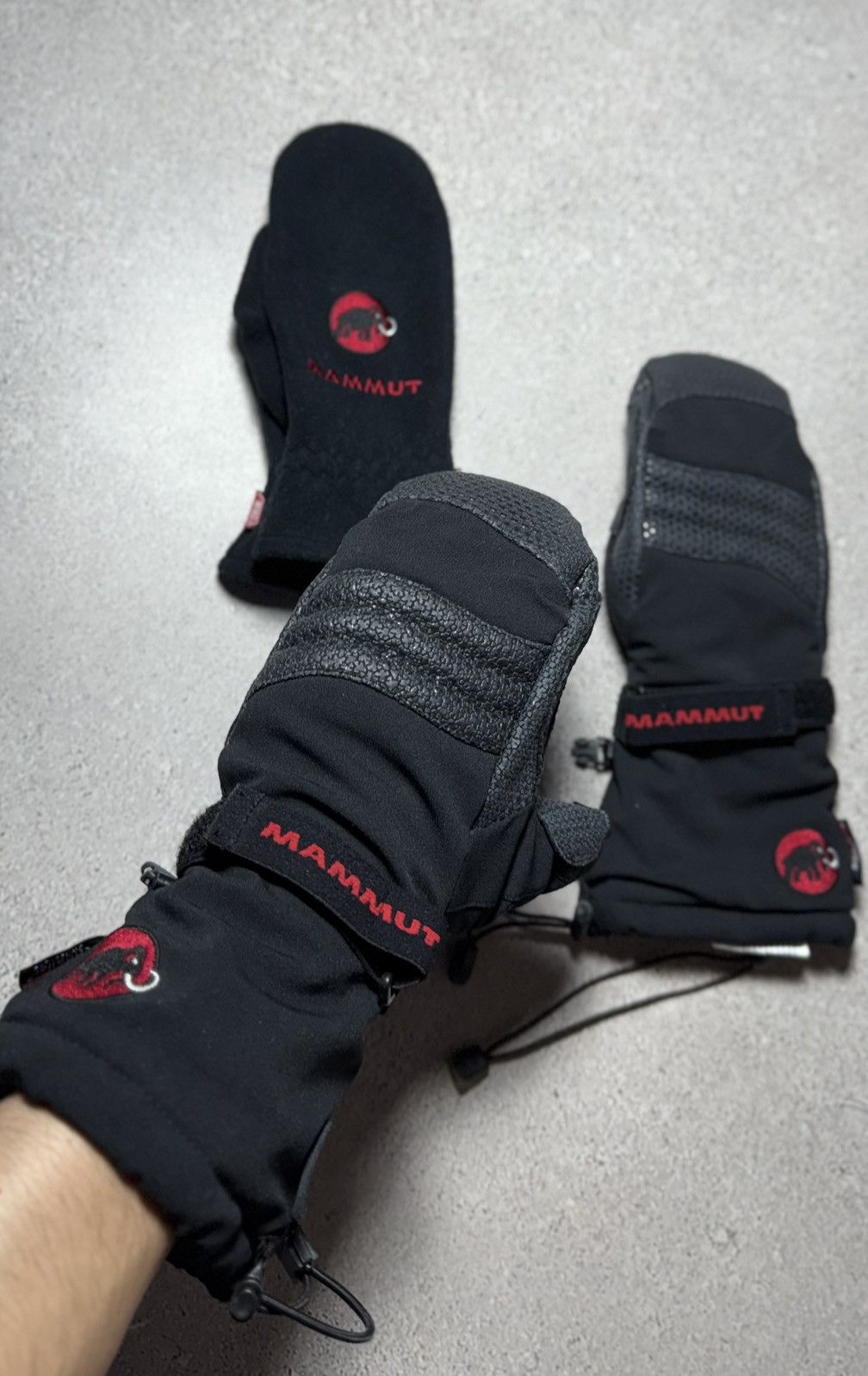 Mammut 2in1 Mammut Gore Tex Mittens Gloves Ski Size ONE SIZE - 5 Thumbnail