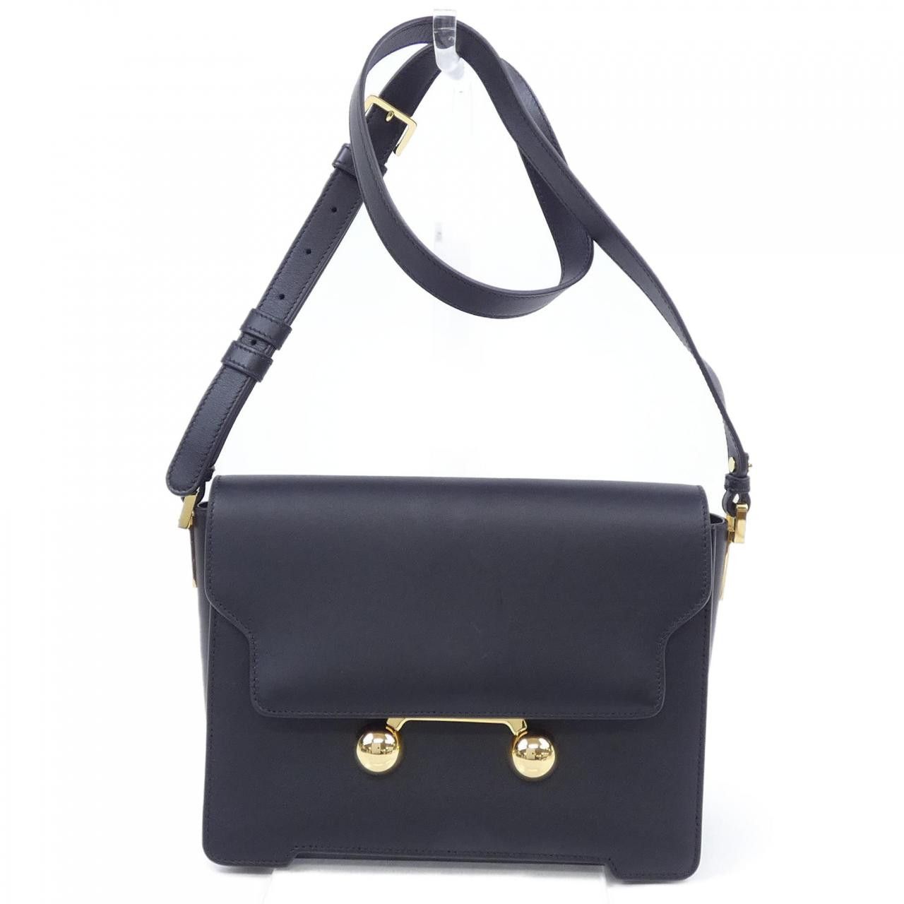Marni Marni Marni TRUNKAROO Calfskin Shoulder Bag Leather Crossbody Bag SBMP0195U0 DUTY FREE for USA Size ONE SIZE - 1 Thumbnail