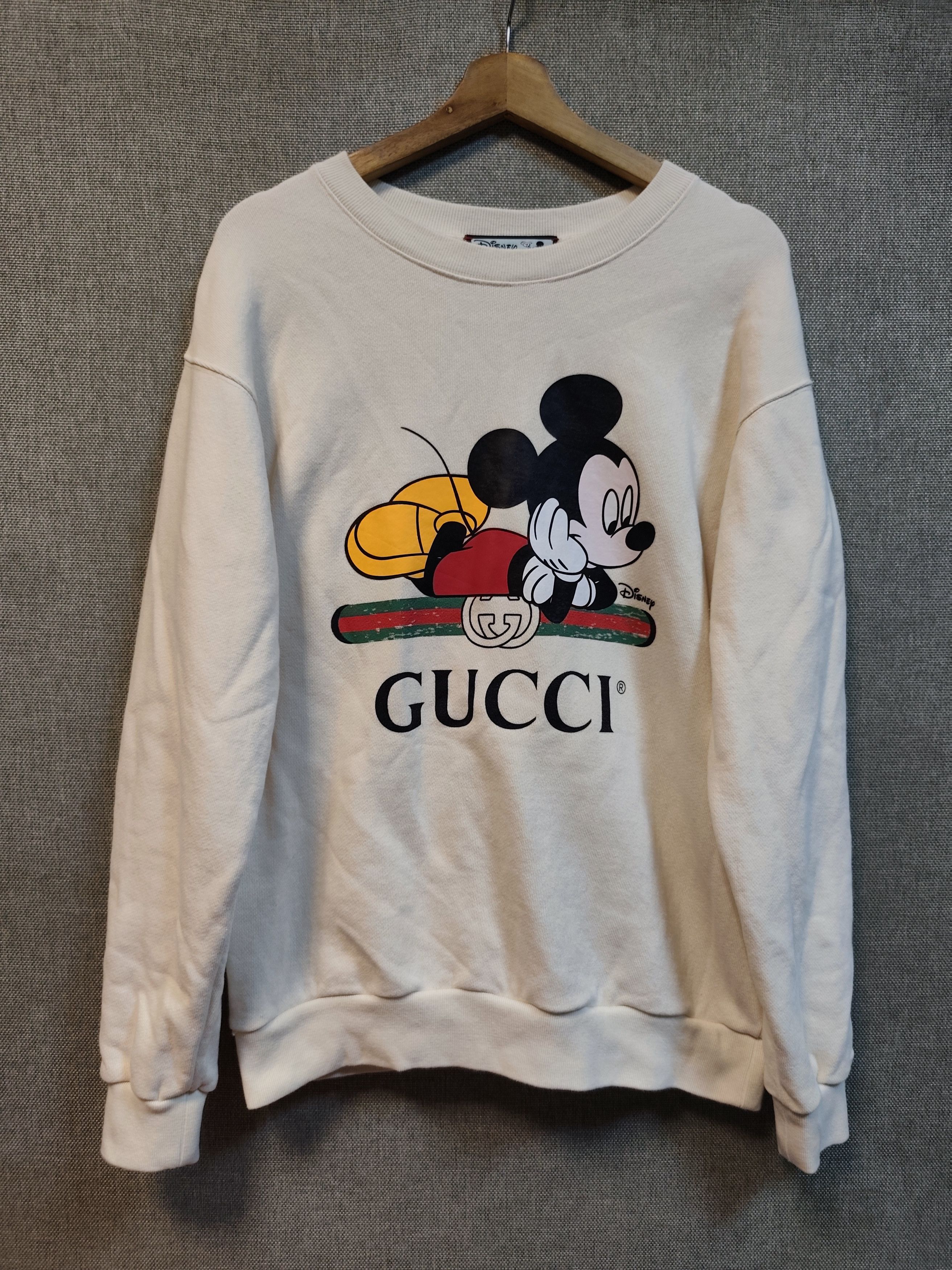 Disney × Gucci Gucci x Disney Mickey Mouse Sweatshirt Size US M / EU 48-50 / 2 - 1 Thumbnail