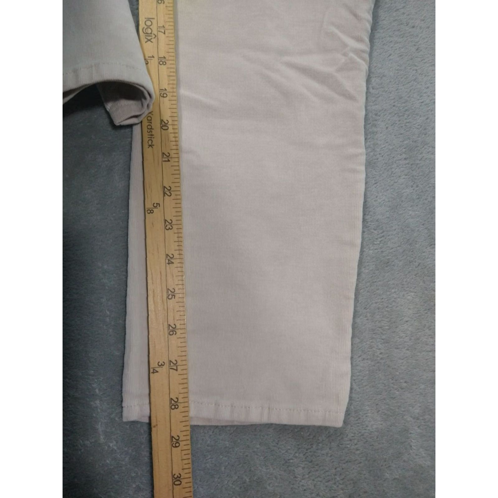 Lucky Brand Lucky Brand Pants Womens 8/29 Beige Corduroy Lolita Skinny Mid Rise Stretch Slim Fit Chino Casual Womens Size 30" / US 8 / IT 44 - 5 Thumbnail