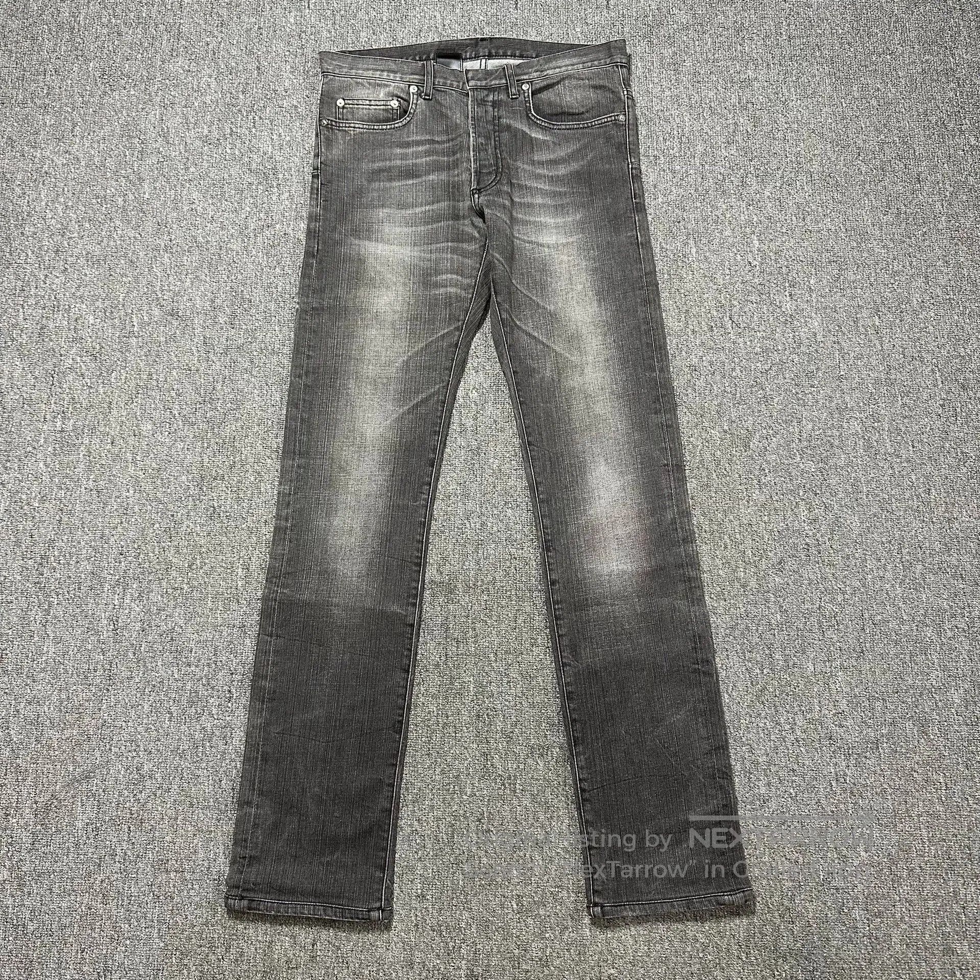 Dior Dior Homme MII AW05/06 Runway Dust Wash Damaged Jeans | Grailed