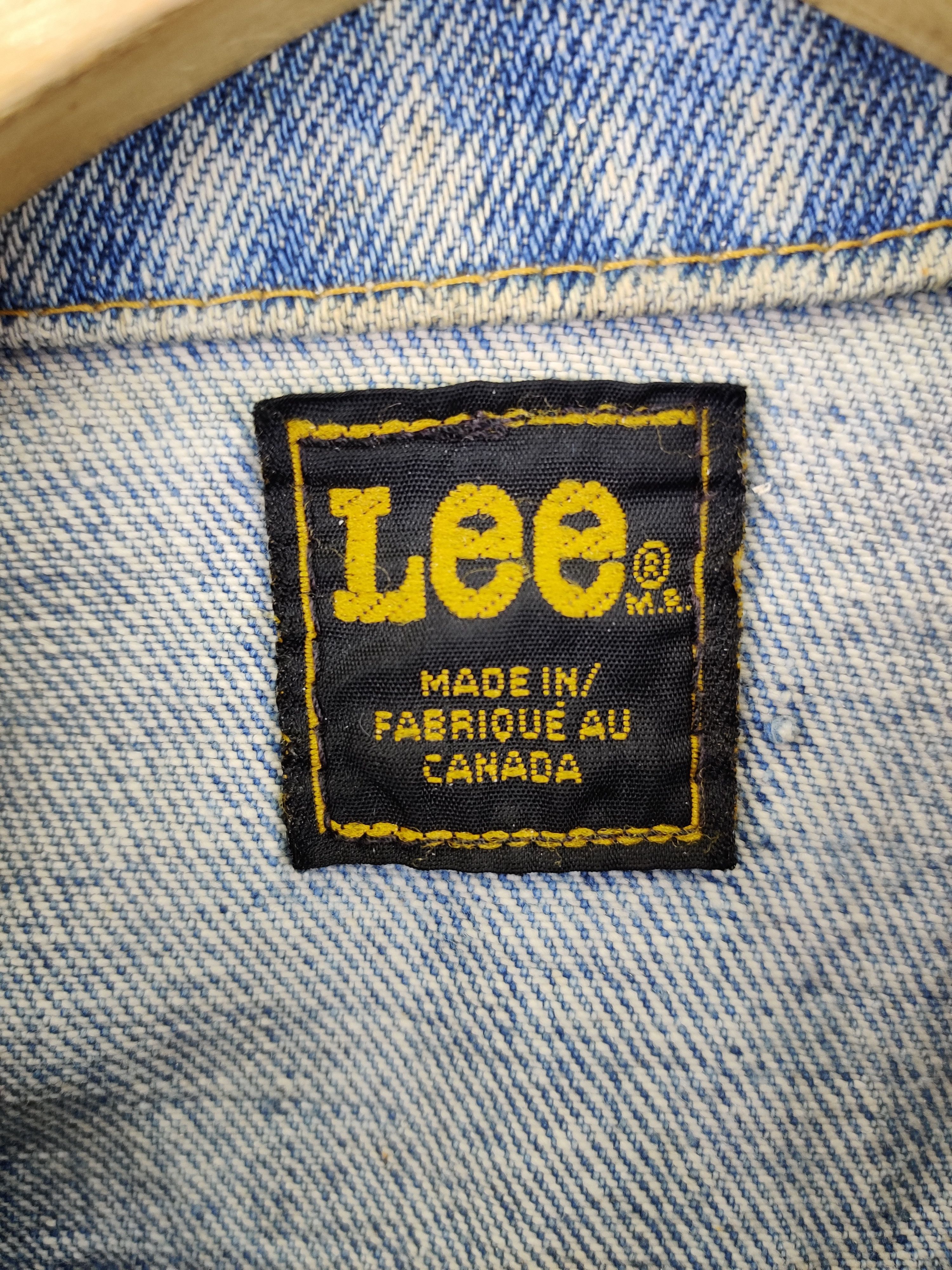 Lee Vintage 90's Lee Riders Trucker Denim Jacket Size US S / EU 44-46 / 1 - 13 Thumbnail