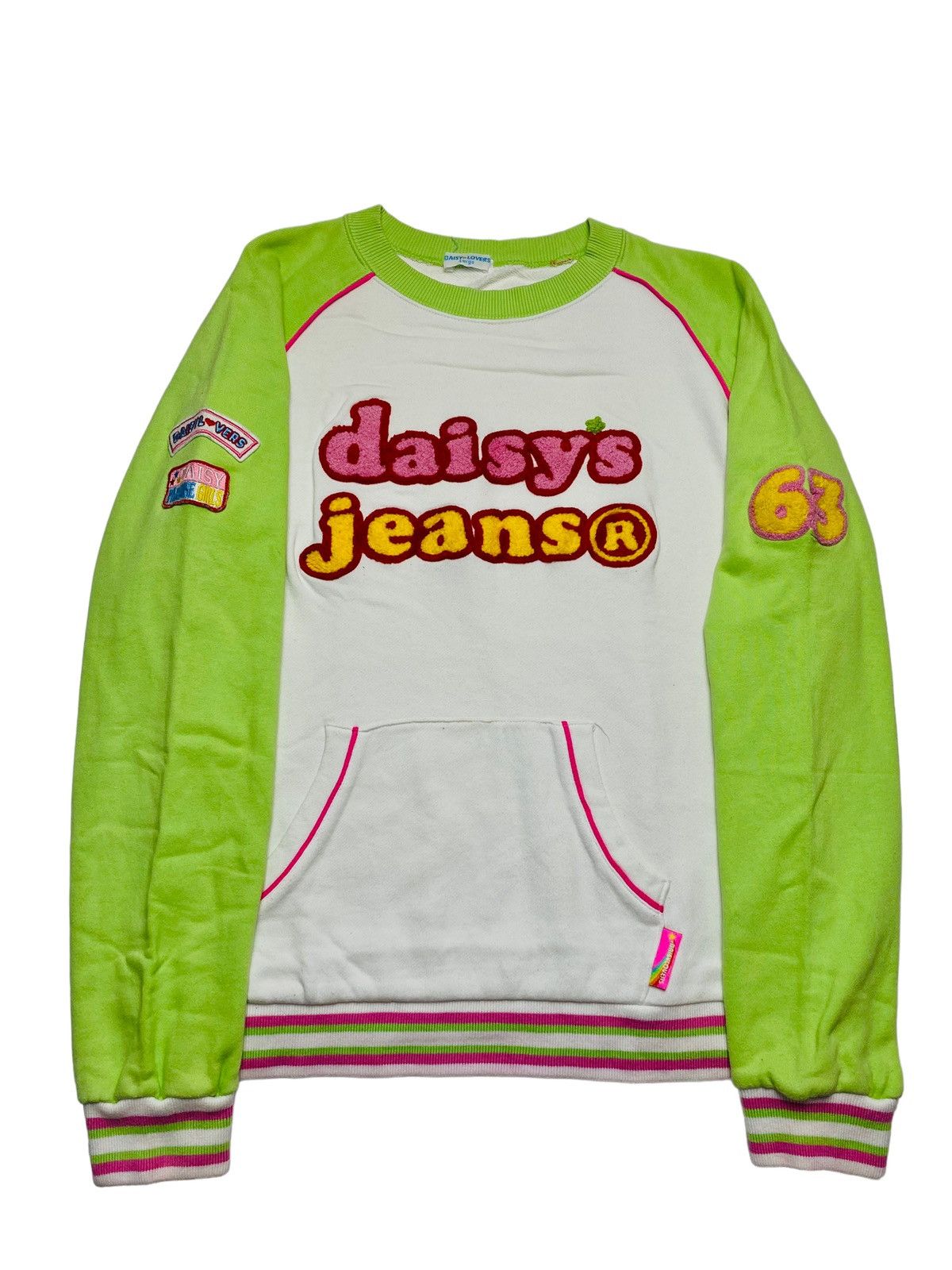 Angel Blue 2000s Daisy Lovers - Daisy Jeans Crewneck Size US M / EU 48-50 / 2 - 3 Thumbnail
