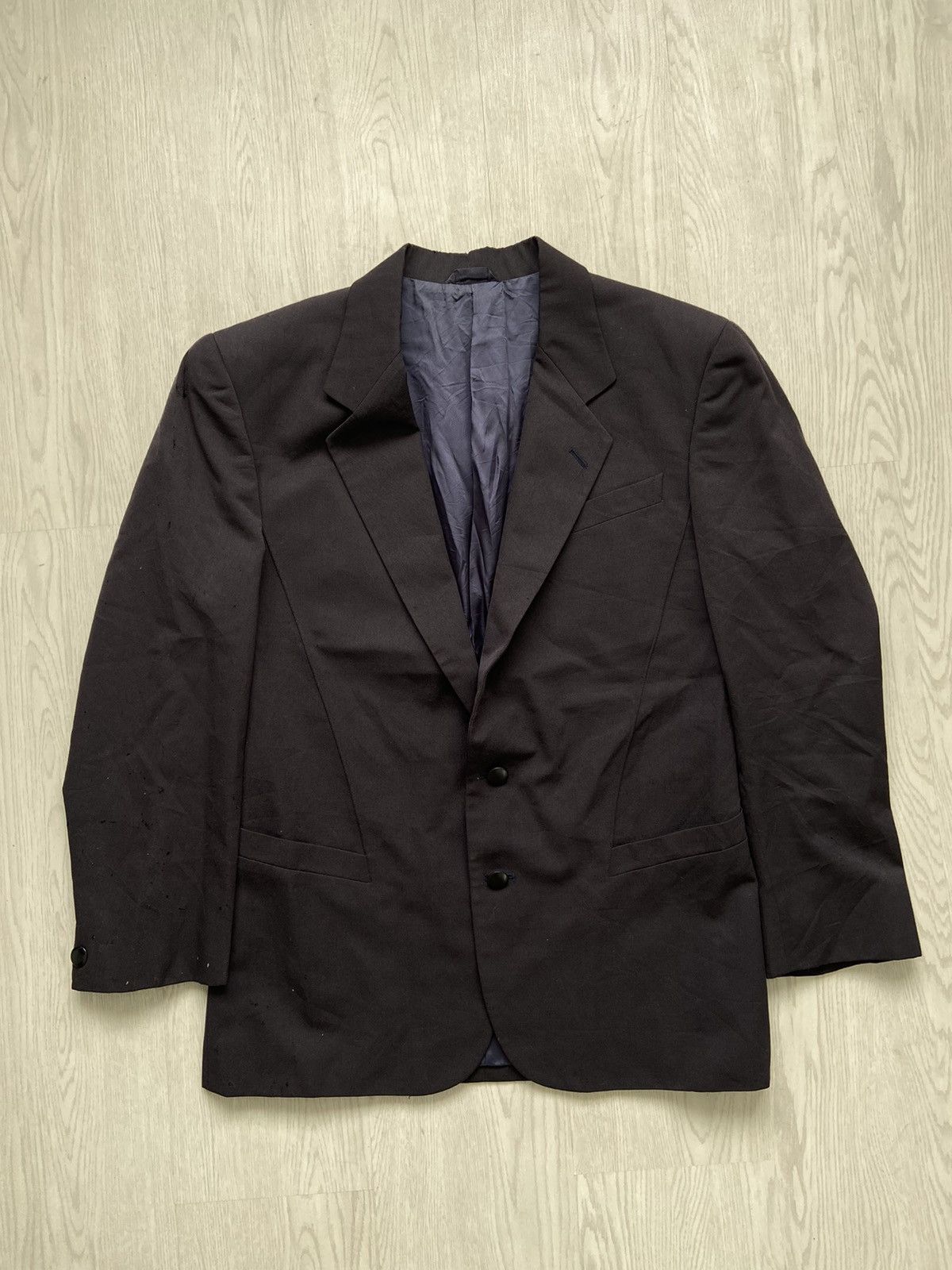 Thierry Mugler Vintage 1990’s Theirry Mugler Wool ‘Scattered Shots’ Jacket Size 46R - 1 Thumbnail