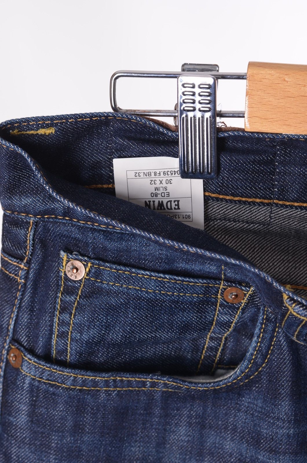 Edwin Edwin ED-80 Slim Tapered Denim Jeans size 30 Size US 30 / EU 46 - 4 Thumbnail