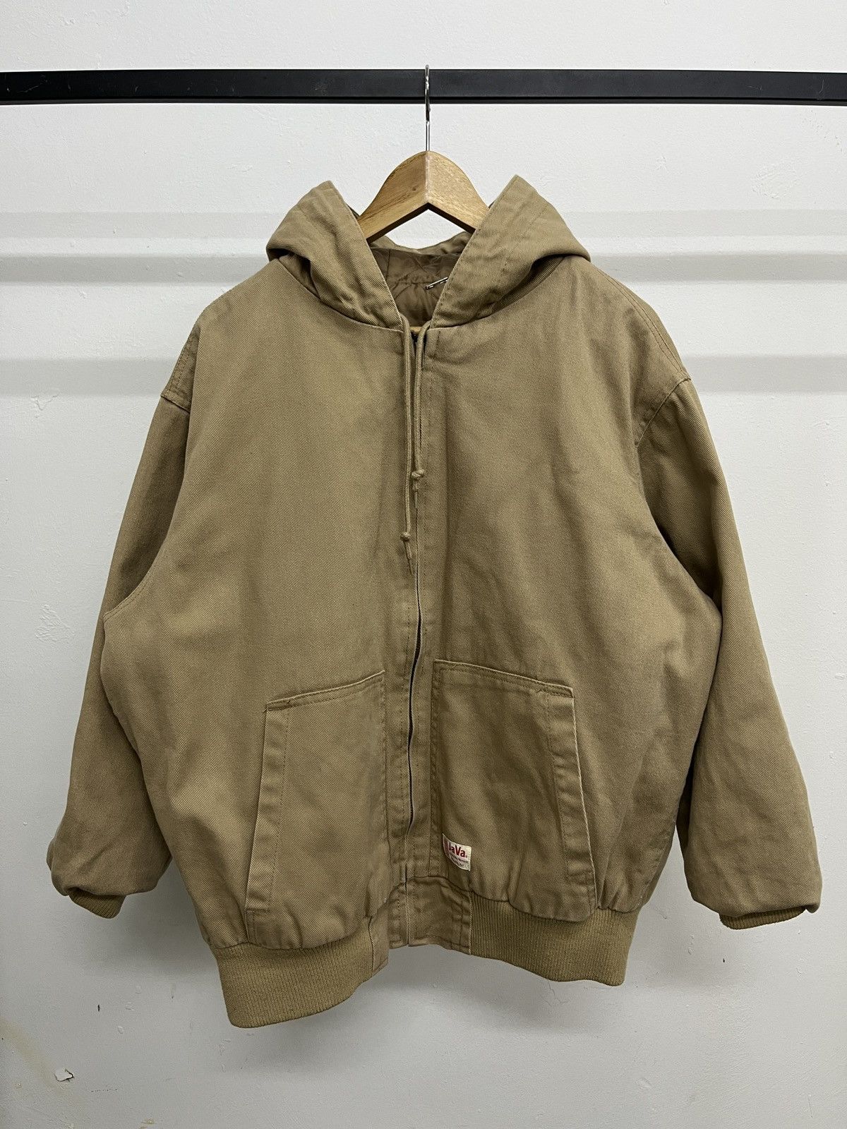 Vintage Vintage Java Duck Canvas Hooded Active Jacket Carhartt Style Size US XL / EU 56 / 4 - 11 Thumbnail