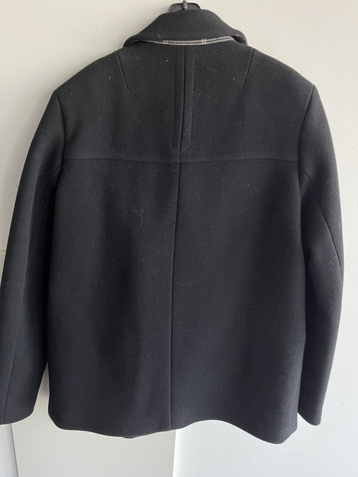 Sandro $1k Value Vintage Sandro French Pea Coat Runway Limited Size US M / EU 48-50 / 2 - 8 Thumbnail