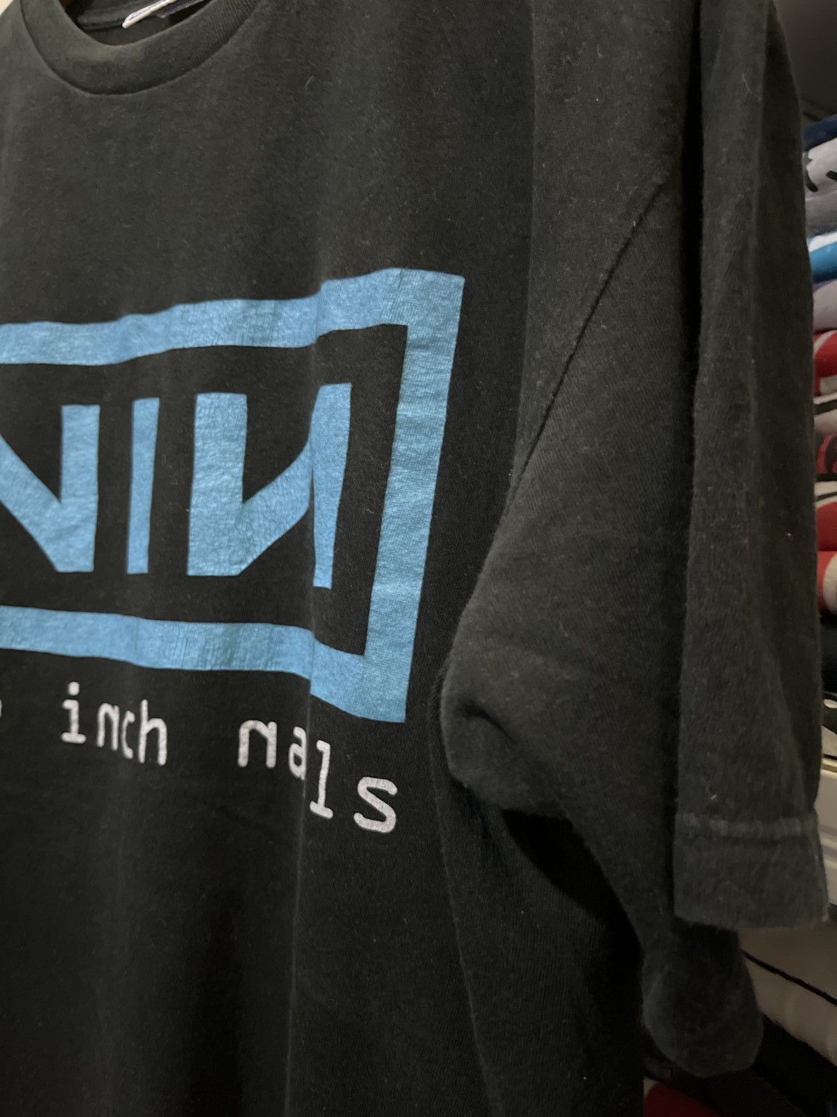 All Sport Vintage Nine Inch Nails 95 96 Tour Shirt Size US XL / EU 56 / 4 - 6 Thumbnail