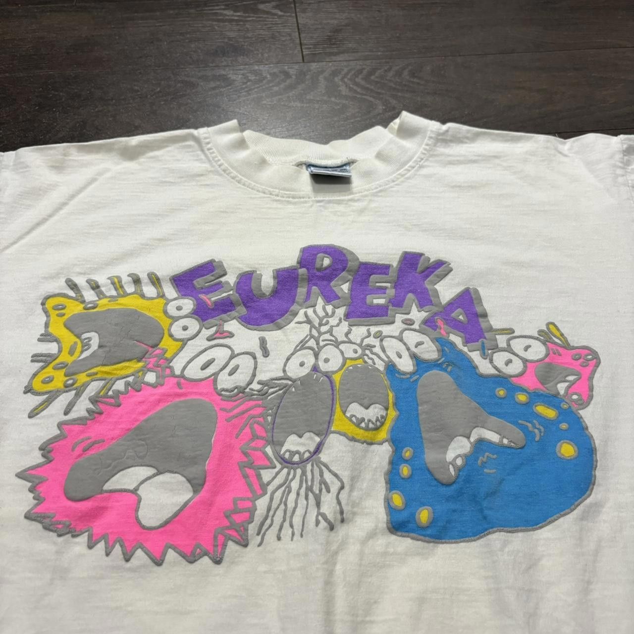 Designer Vintage Eureka T Shirt Size US M / EU 48-50 / 2 - 1 Thumbnail