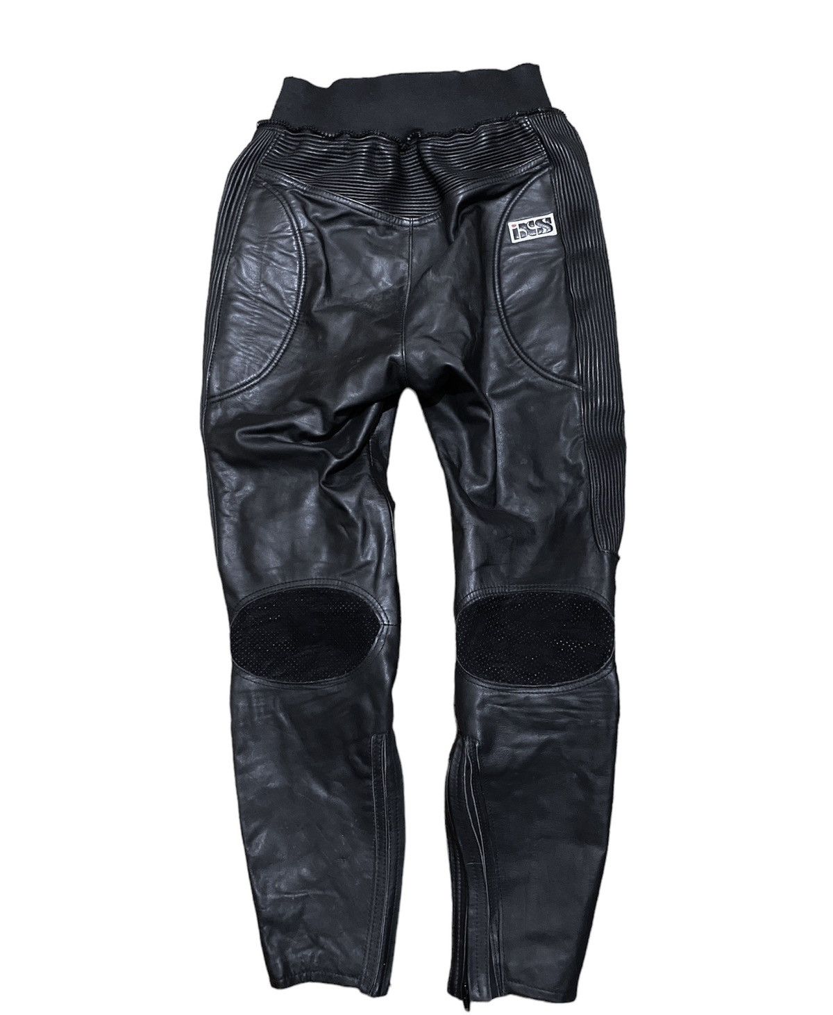 Genuine Leather Vintage IXS Motorcycle Racing Leather Biker Pants Size US 29 - 5 Thumbnail