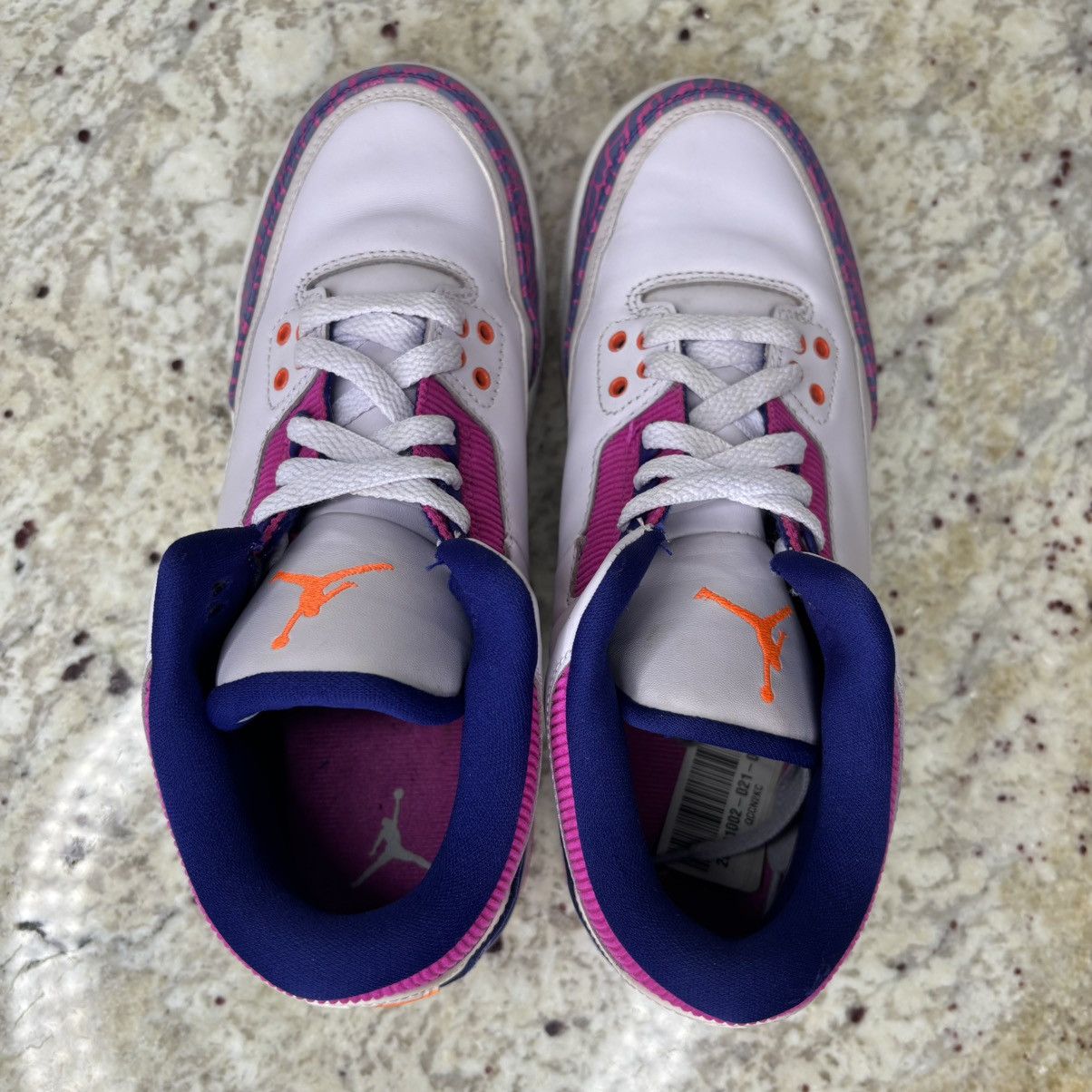 Jordan Brand Size 7-jordan 3 barely grape vnds no box ship asap Size US 7 / EU 40 - 3 Thumbnail