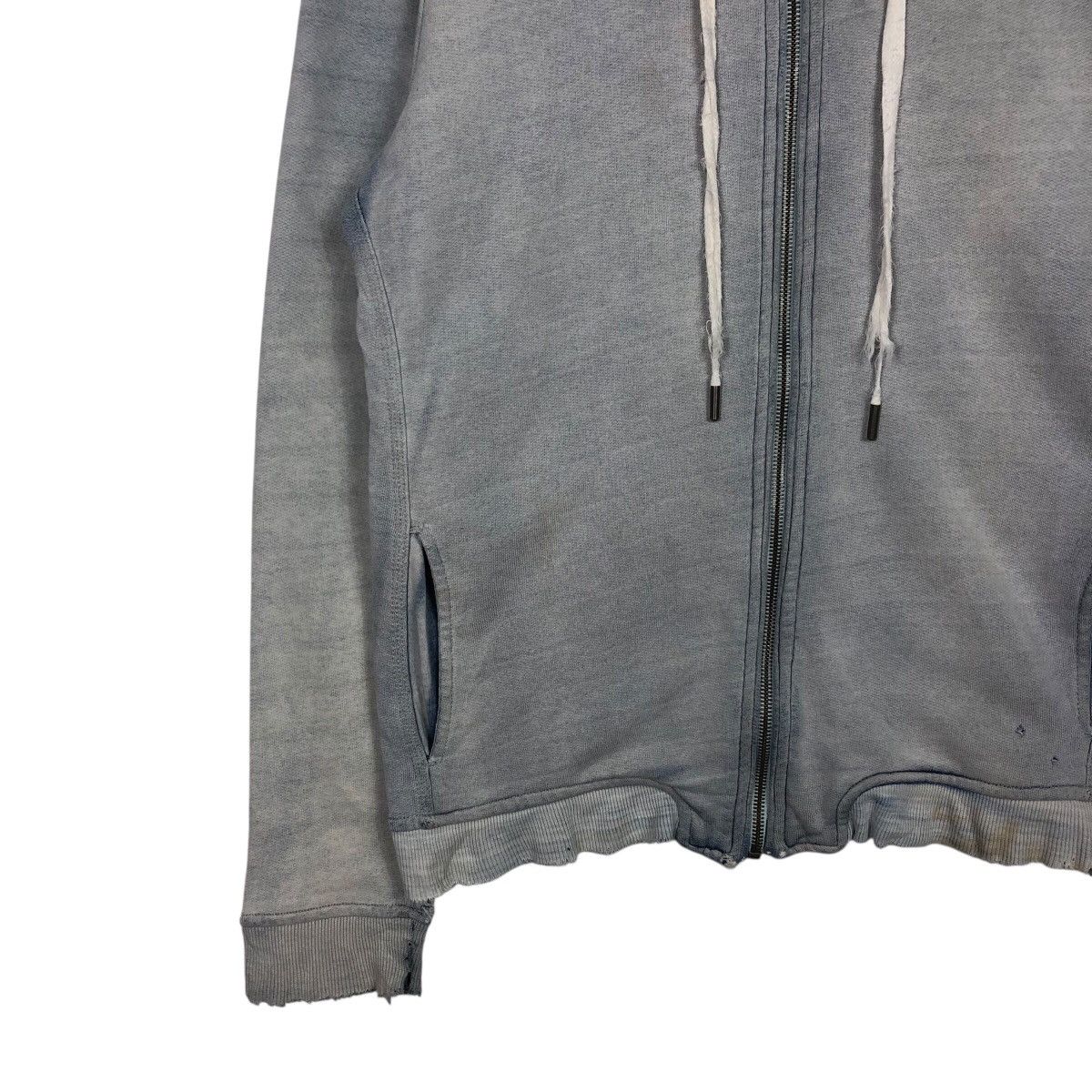 Diesel Diesel Washed Blue Full Zip Hoodie Size US S / EU 44-46 / 1 - 5 Thumbnail