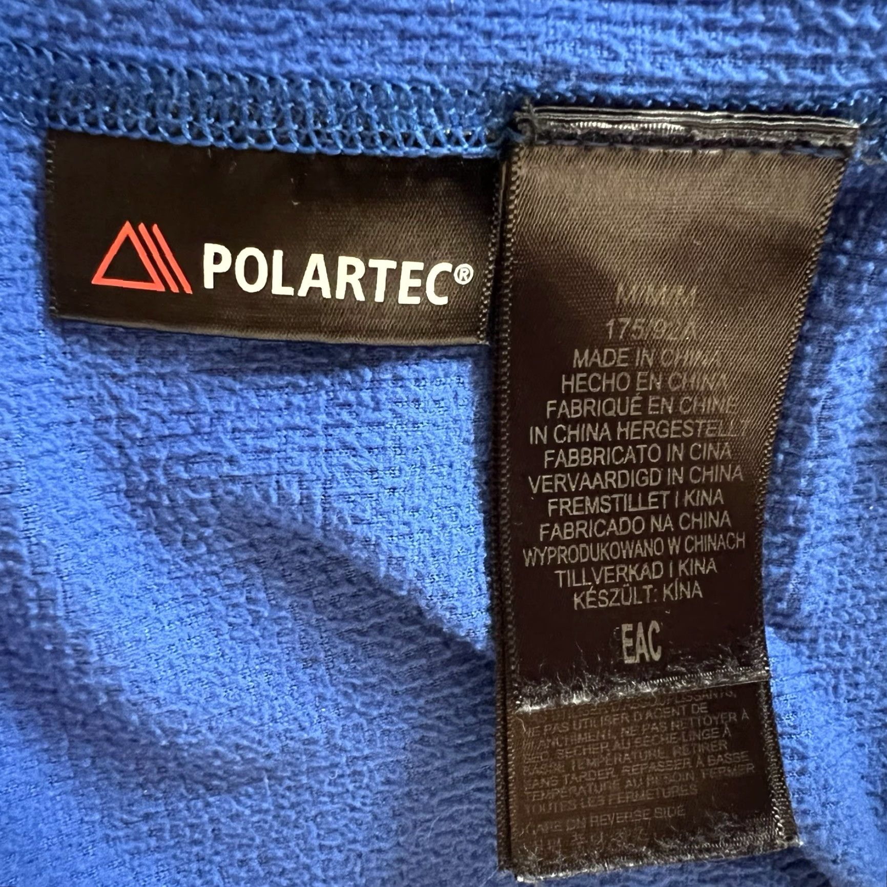 Marmot Marmot Jacket Full Zip Athletic Style Polartec Blue Men's M Regular Polyester Jacket Size US M / EU 48-50 / 2 - 4 Thumbnail