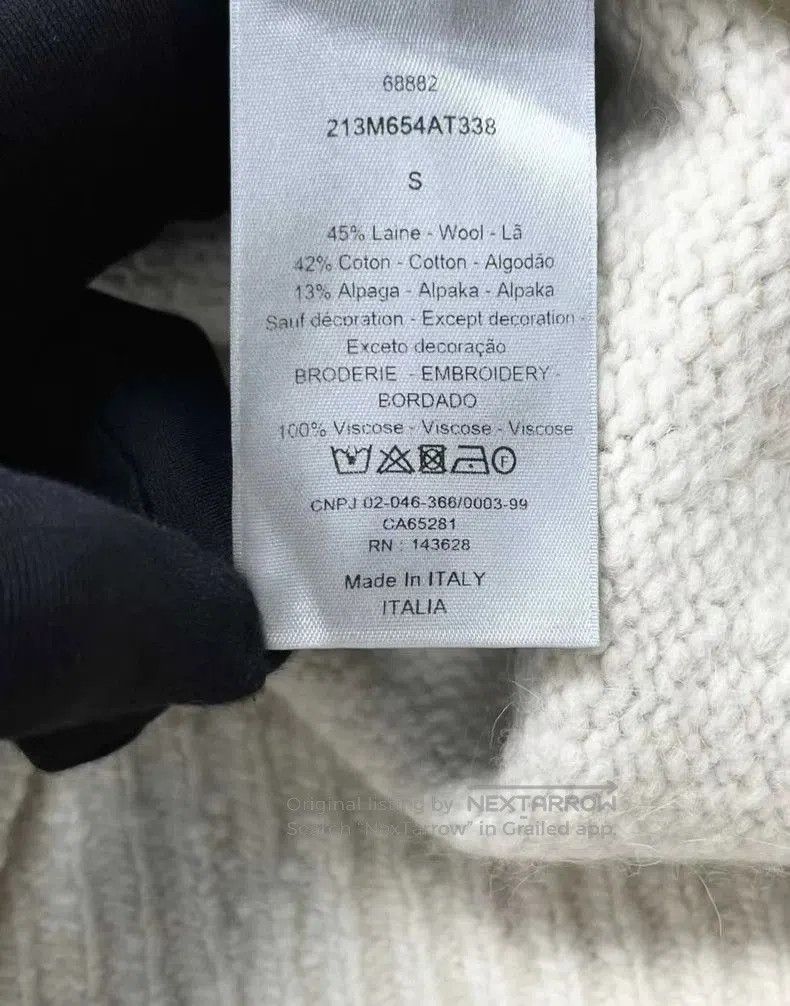 Dior Dior x Kenny Scharf Tiger Embroidered Sweater. Size US S / EU 44-46 / 1 - 3 Thumbnail