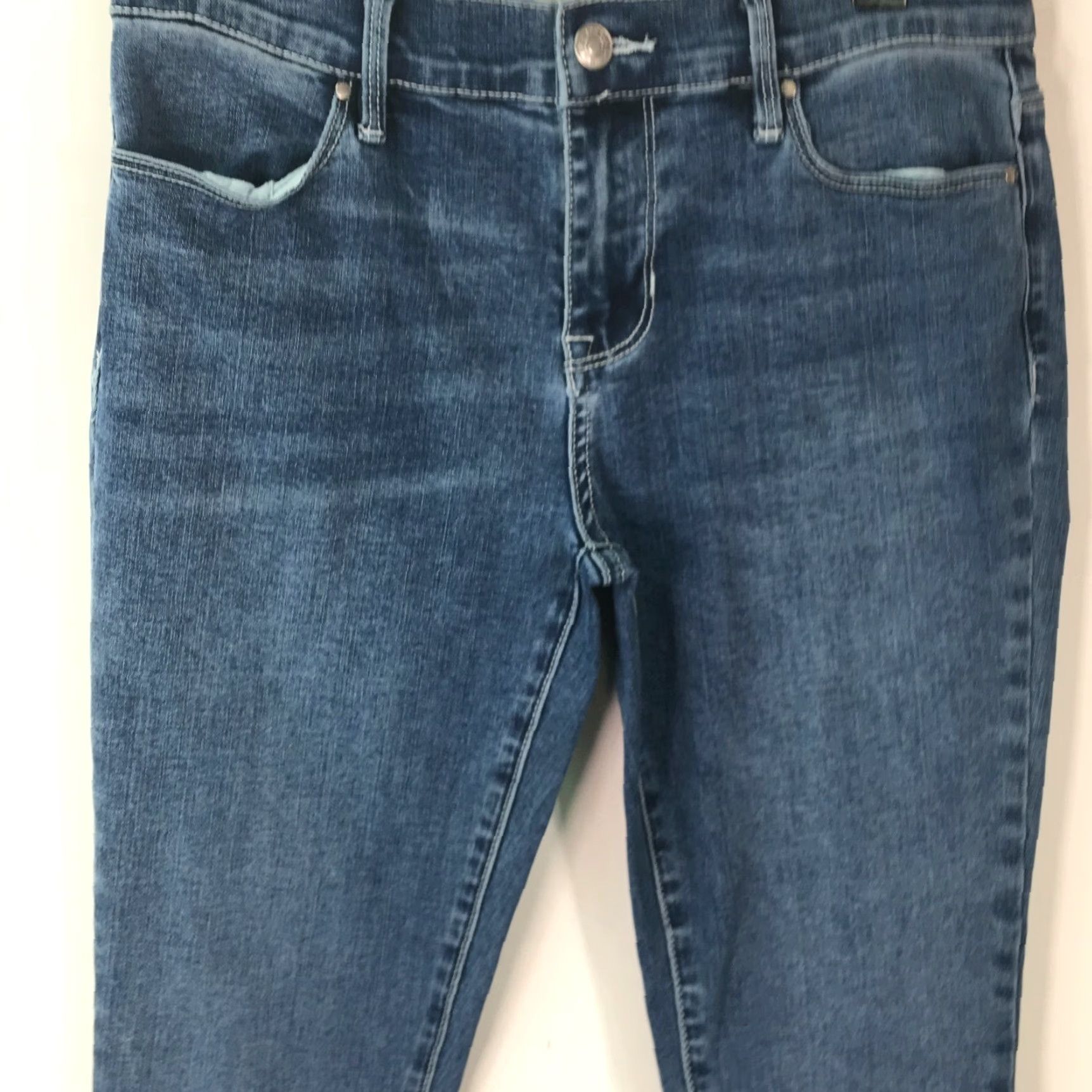 Pacsun Pacsun Womens Jeans Jegging Blue Pacsun Womens Casual Super Stretch Flat Front Jegging Blue Denim Jeans Size 25 Size 42" / US 20 - 3 Thumbnail
