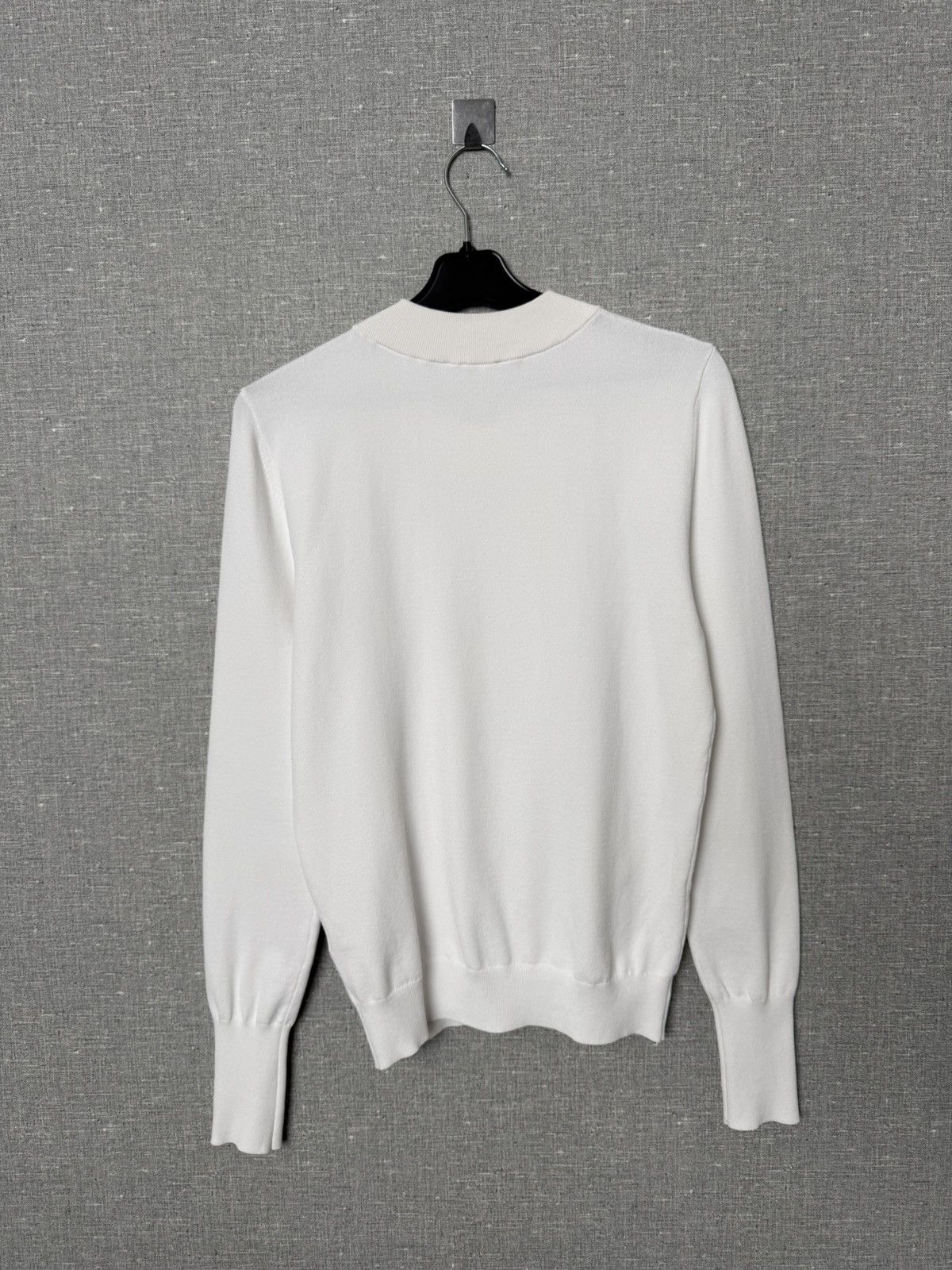 Louis Vuitton Louis Vuitton Uniforms Sweater White With Shoulder Zipper Size M / US 6-8 / IT 42-44 - 9 Thumbnail