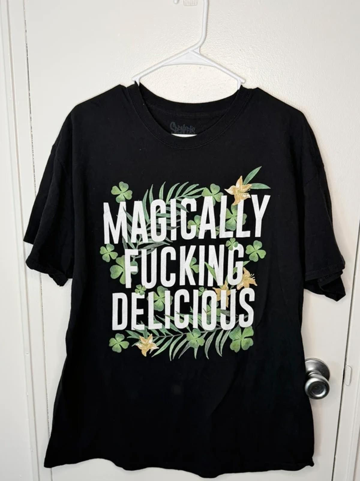 Marks & Spencer NSFW Magically Delicious Tshirt Size US XL / EU 56 / 4 - 1 Preview