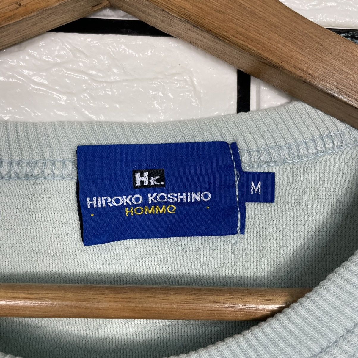 Hiroko Koshino Homme Hiroko Koshino Homme Big Logo Sweatshirt Size US M / EU 48-50 / 2 - 11 Thumbnail