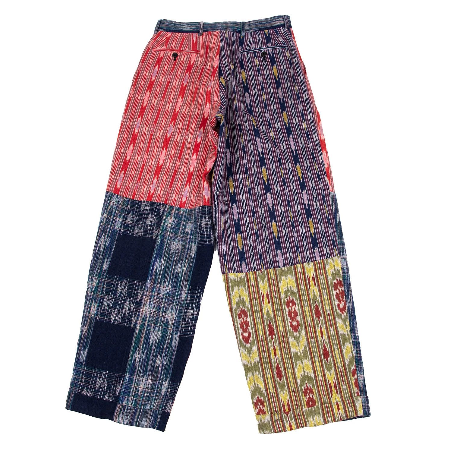 Dolce & Gabbana Patchwork Double Pants in Multicolor, Size 48 Size US 32 / EU 48 - 8 Thumbnail