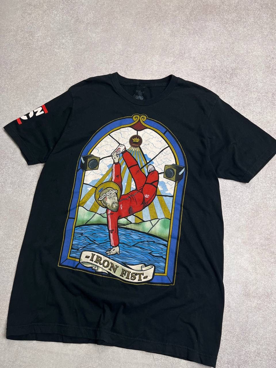 Vintage Vintage Dancing Jesus In Adidas Avantgarde T-shirt L Size US L / EU 52-54 / 3 - 2 Thumbnail