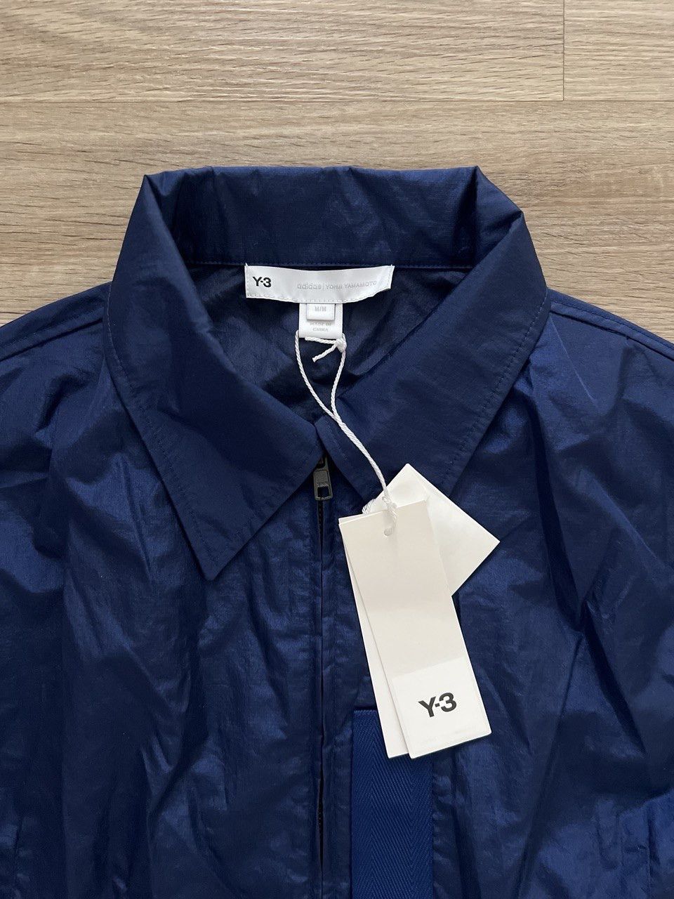 Y-3 New Y-3 Tech Nylon Jumpsuit in navy Adidas Size M Size M / US 6-8 / IT 42-44 - 2 Thumbnail