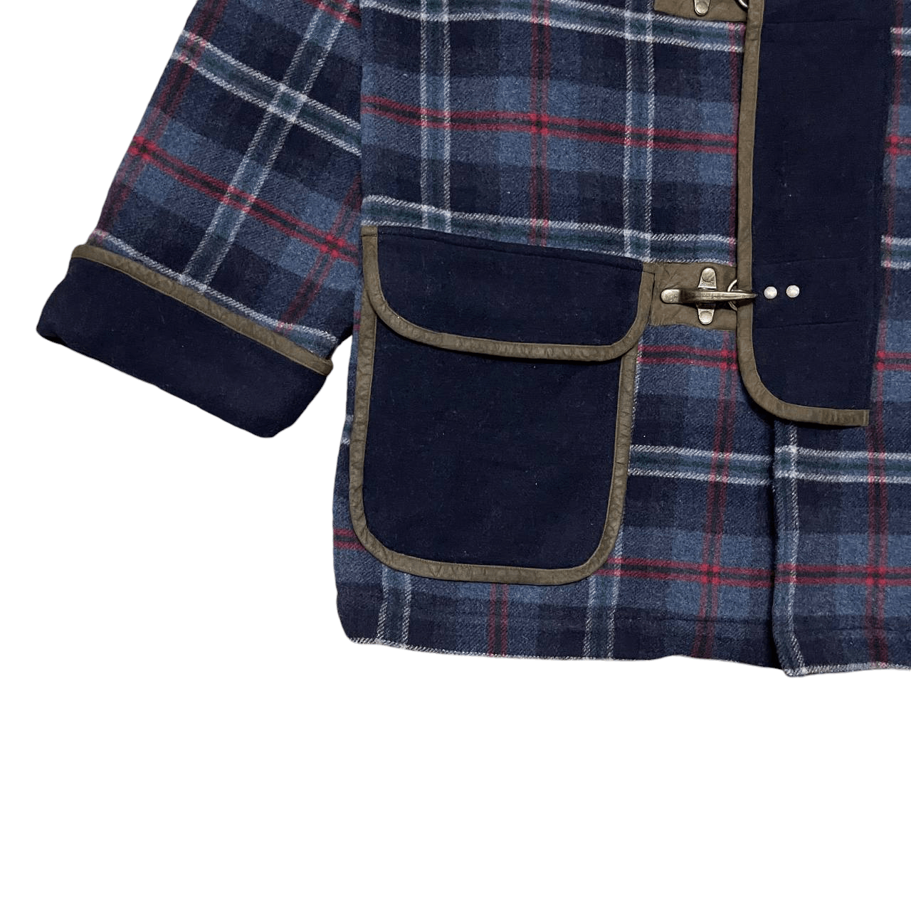 Jean Charles De Castelbajac Vintage Jean Charles De Castelbajac Checkered Wool Jacket Size US L / EU 52-54 / 3 - 3 Thumbnail