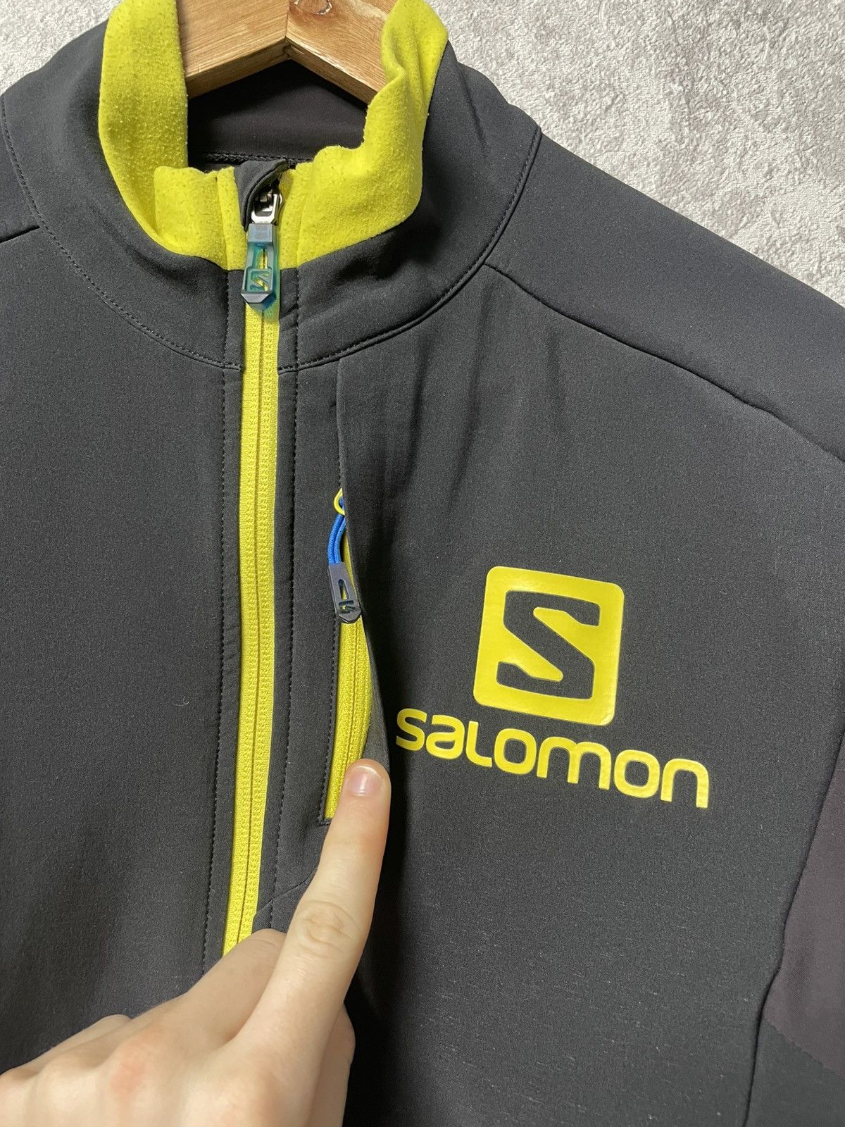 Salomon Salomon Momentum Advanced Skin Shield Softshell Jacket ss15 Size US S / EU 44-46 / 1 - 7 Thumbnail