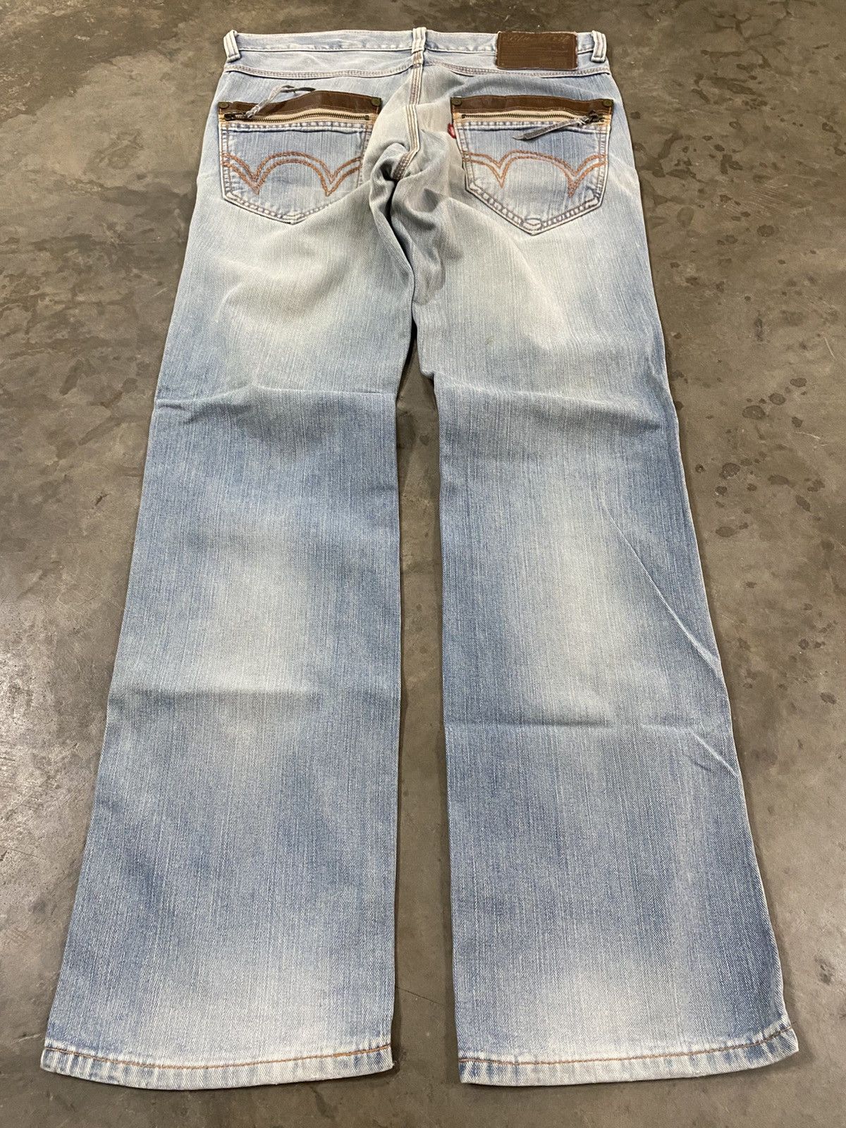 Edwin Vintage Edwin Wash Blue Western Jeans @305 Size US 34 / EU 50 - 1 Thumbnail
