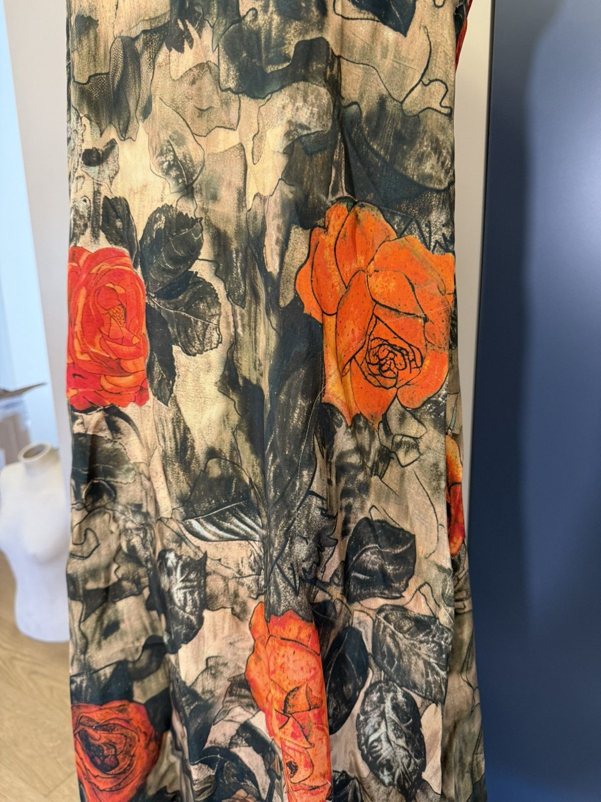 R13 R13 Sleeveless Midi - Camo Rose Size M / US 6-8 / IT 42-44 - 4 Thumbnail
