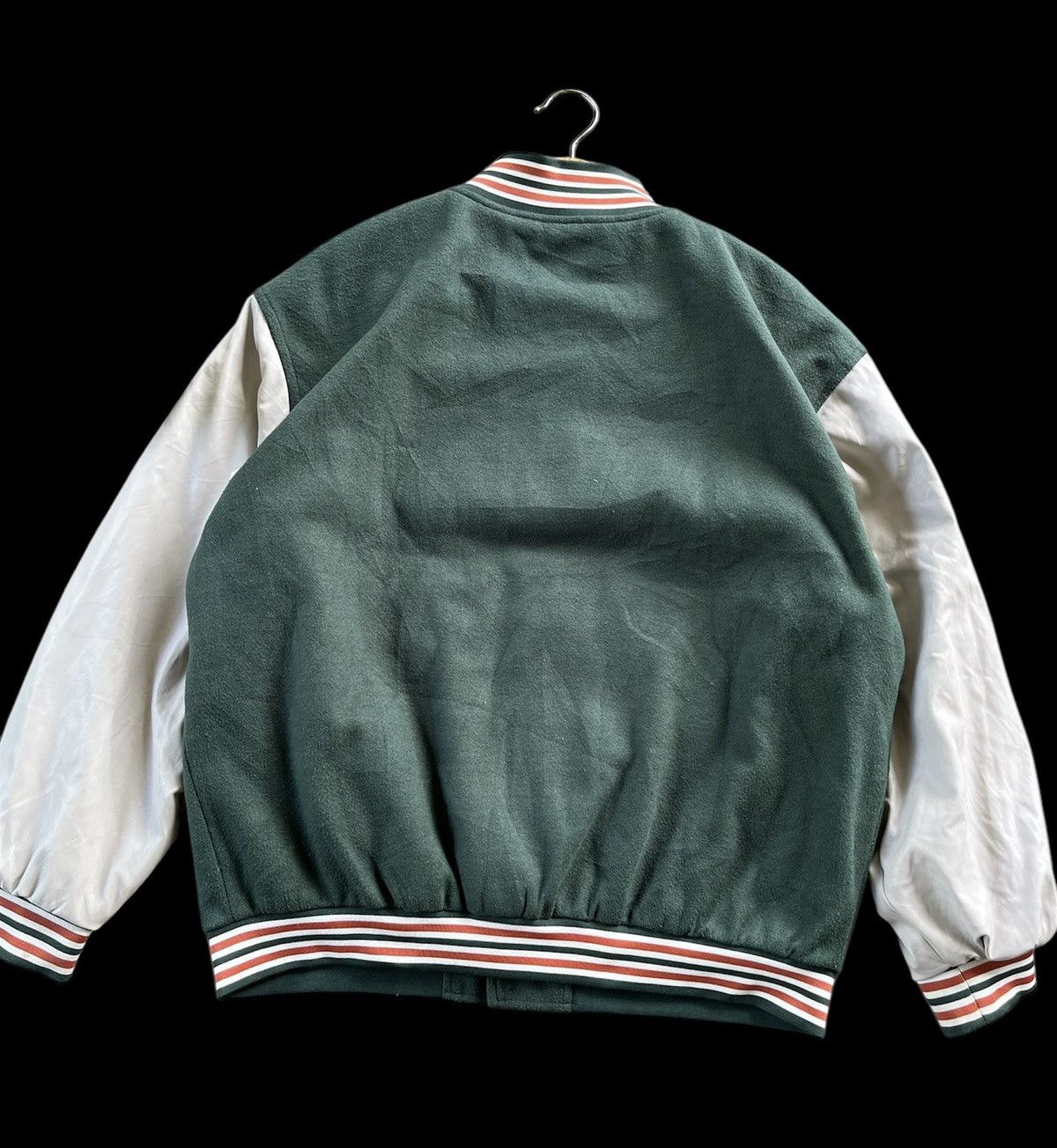 Japanese Brand CA VELVET LOGO VARSITY JACKET Size US L / EU 52-54 / 3 - 2 Thumbnail