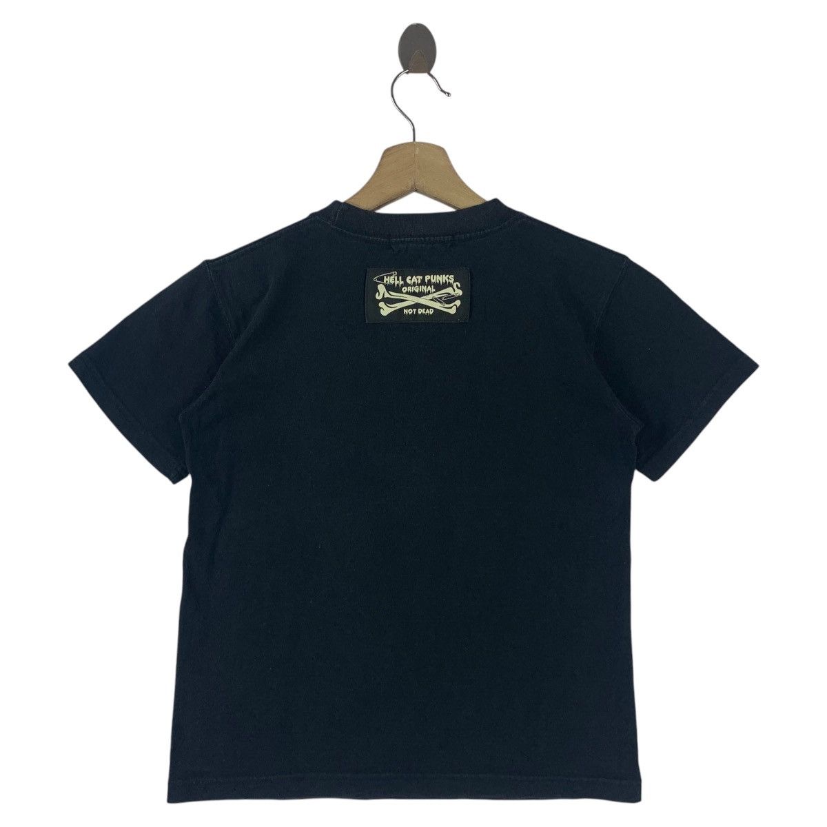 Japanese Brand × Seditionaries Vintage HELL CAT PUNK punk not dead skull design tee Size S / US 4 / IT 40 - 5 Thumbnail