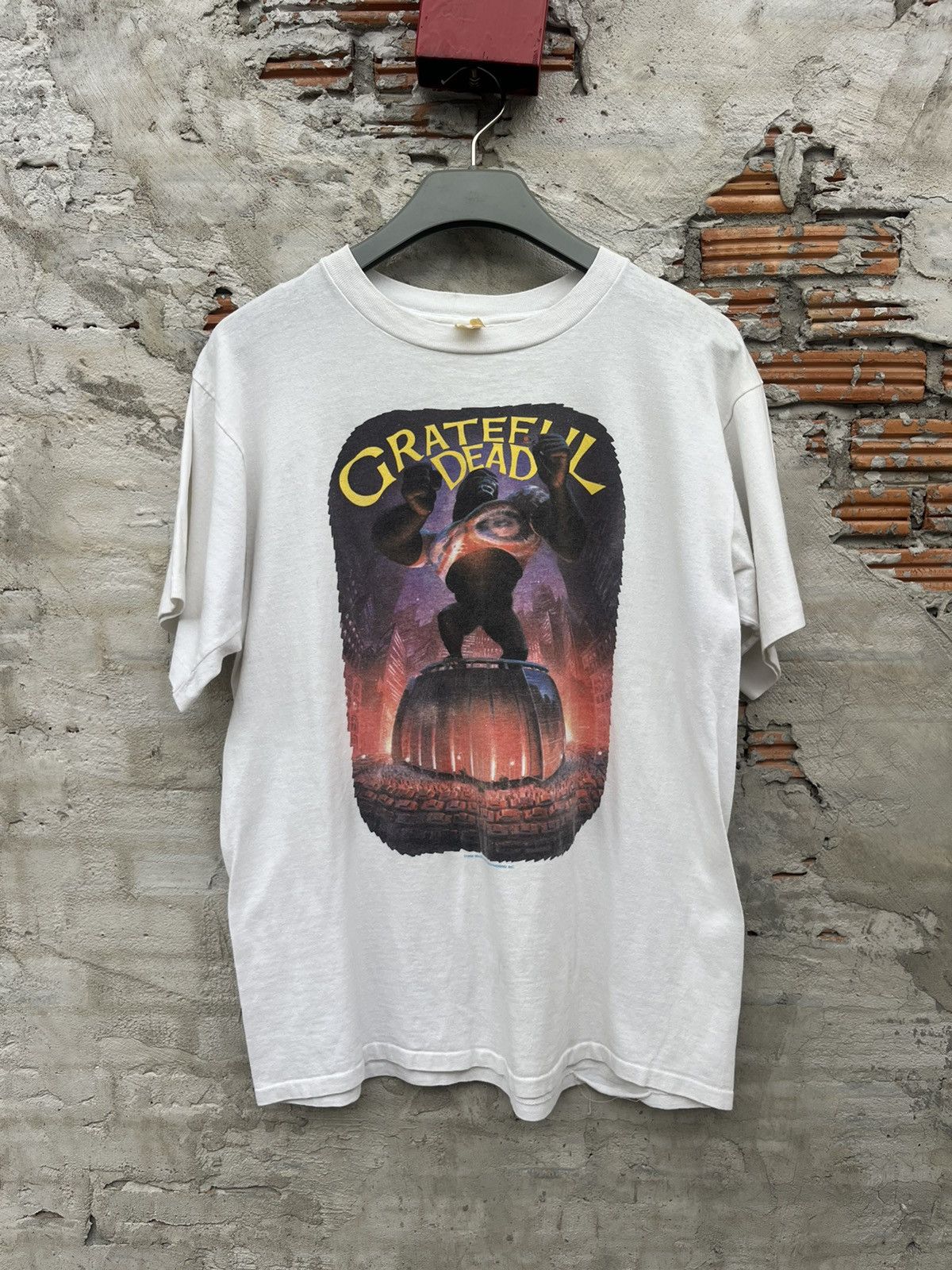 Grateful Dead Vintage GRATEFUL DEAD 1988’s Madison Square garden Tour Tee Size US L / EU 52-54 / 3 - 2 Thumbnail
