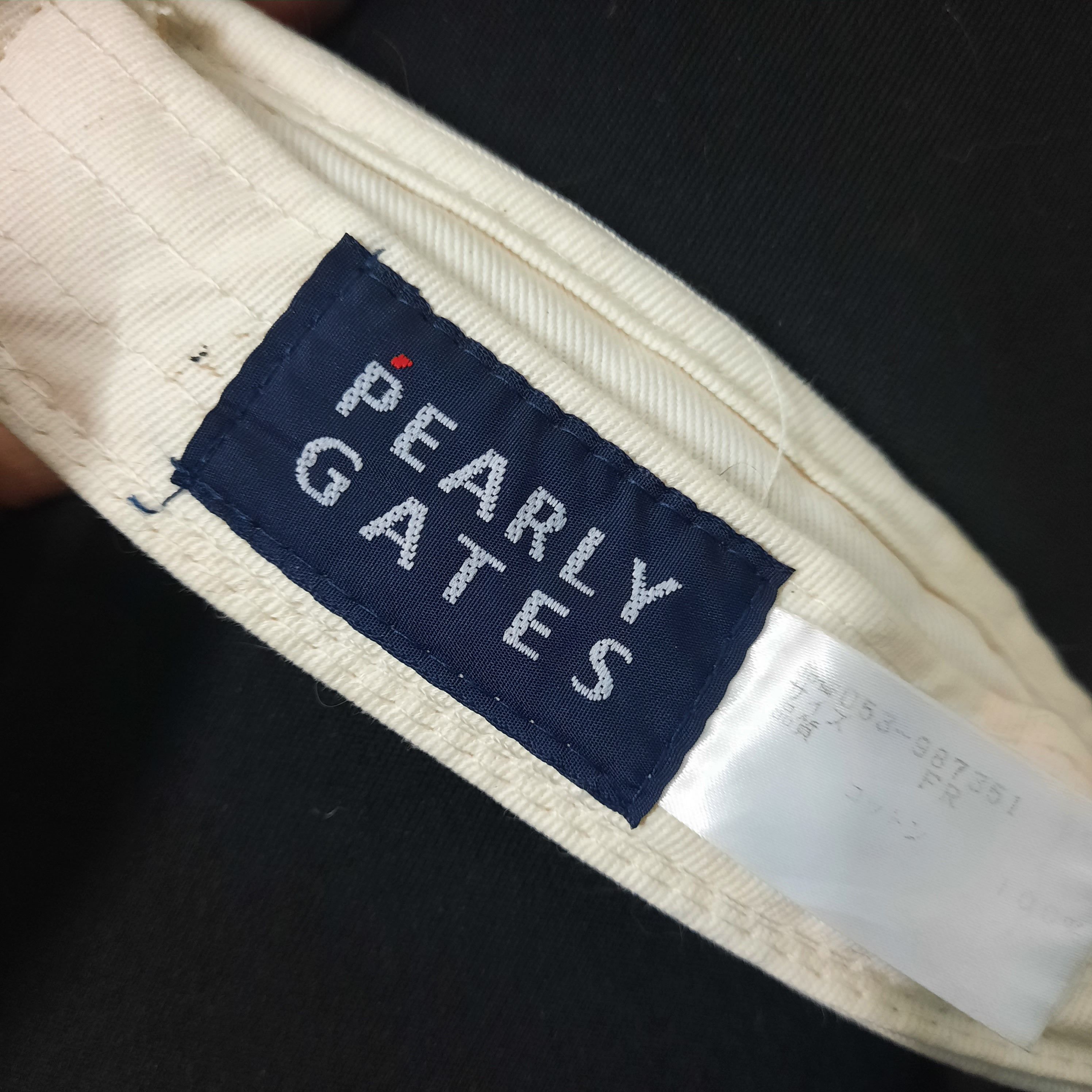 Japanese Brand 💥 Pearly gates spellout visor cap Size ONE SIZE - 4 Thumbnail