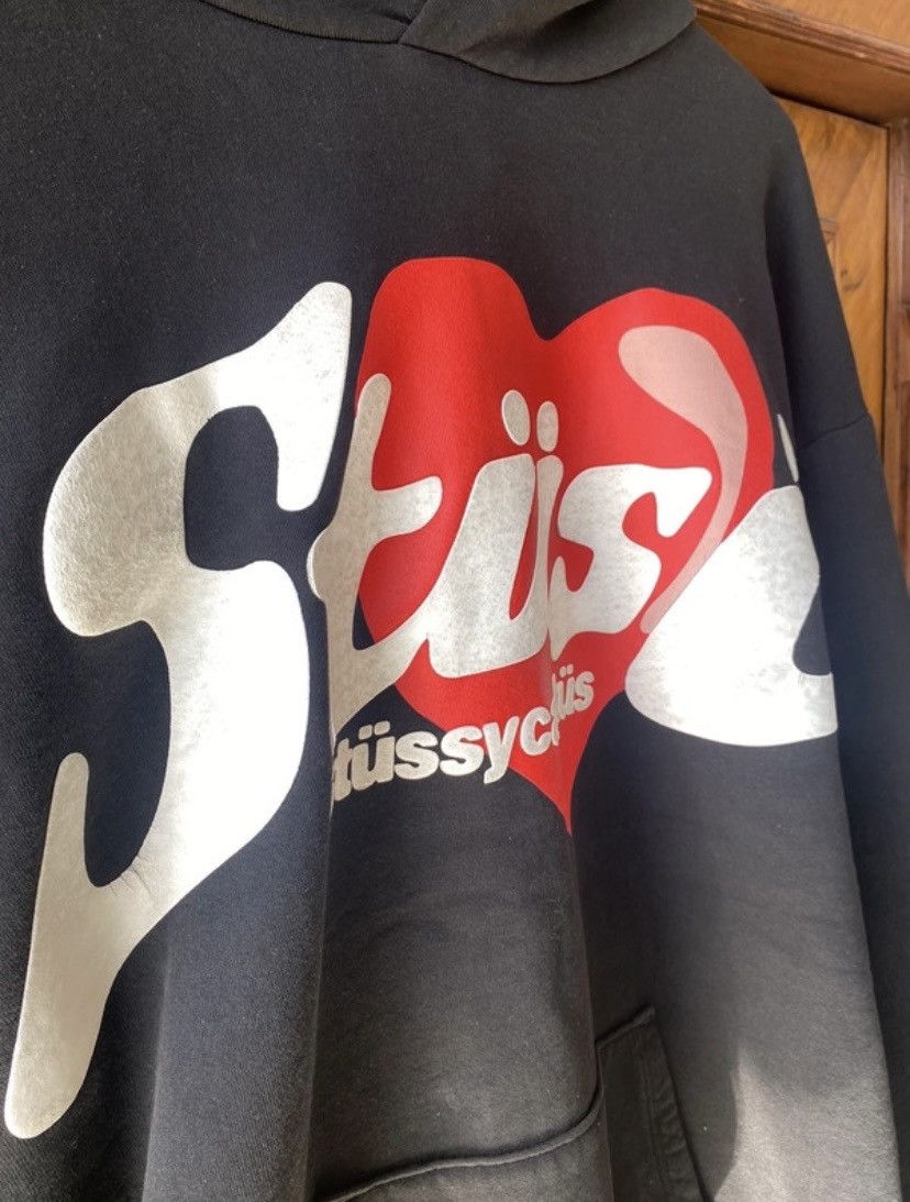 Cactus Plant Flea Market × Stussy Stussy x CPFM heart hoodie Size US XL / EU 56 / 4 - 2 Thumbnail