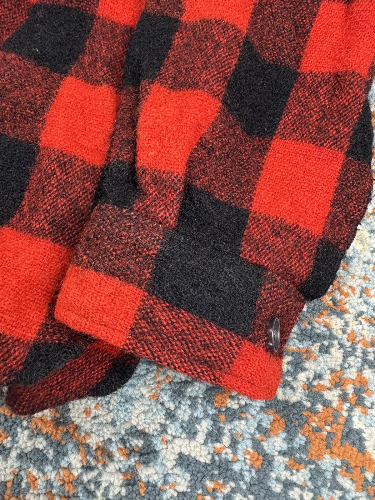 Vintage Vintage 70s Brumdies heavy wool buffalo plaid flannel shirt Size US M / EU 48-50 / 2 - 10 Thumbnail