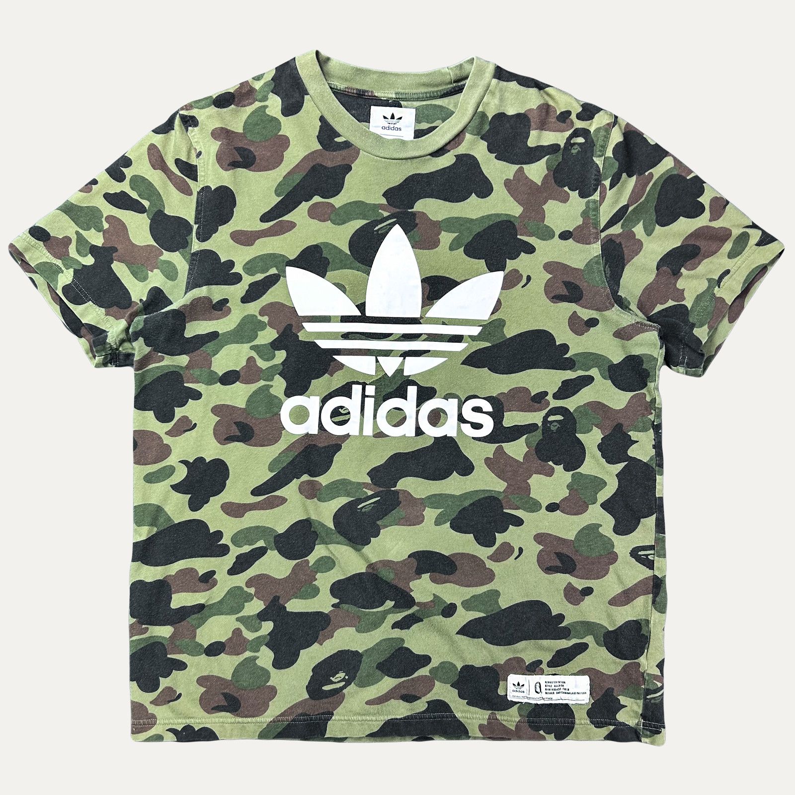 Bape Bape X Adidas Adicolor T-Shirt Size US M / EU 48-50 / 2 - 1 Thumbnail