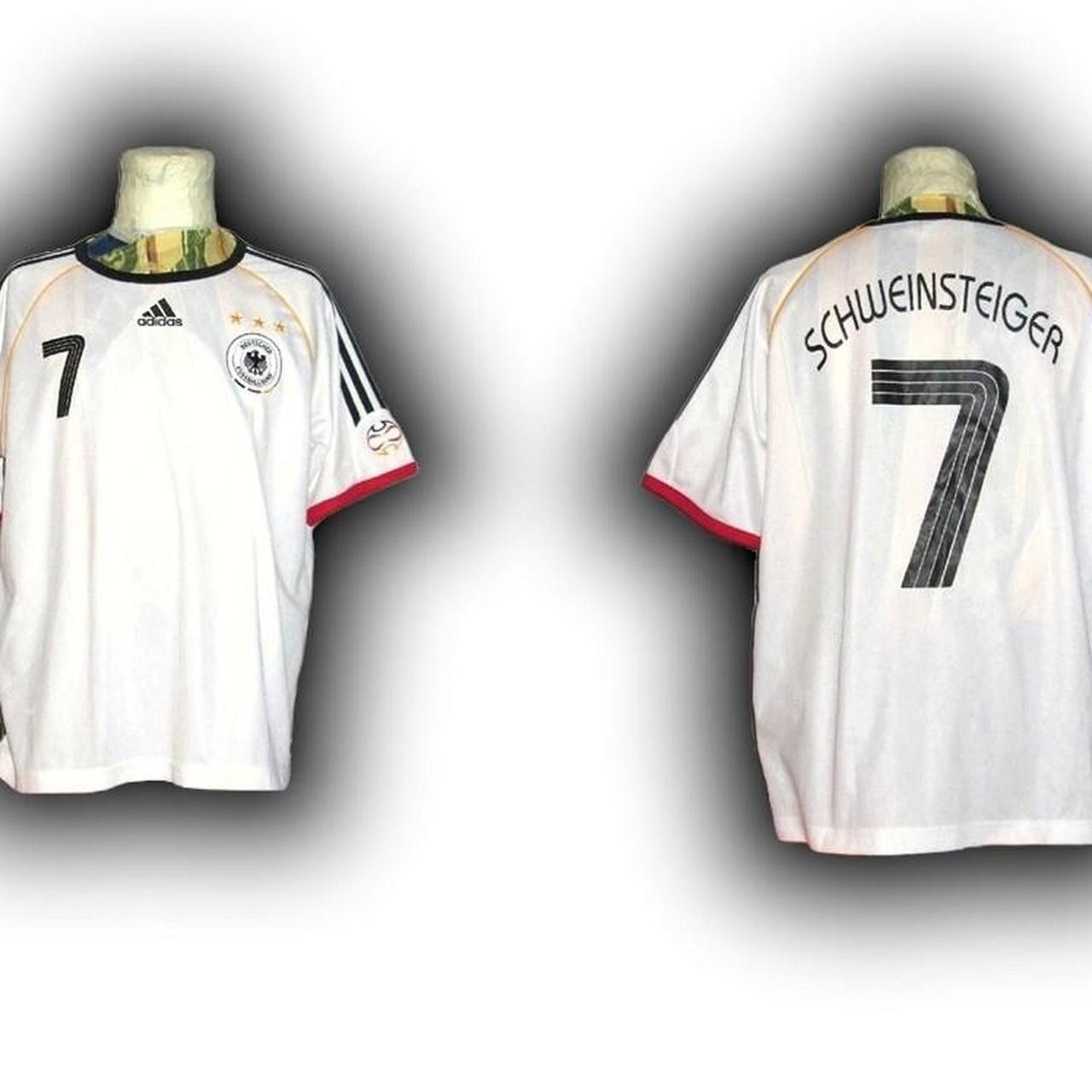 Adidas Germany 2007 2008 Home Shirt Jersey Size US XL / EU 56 / 4 - 2 Thumbnail